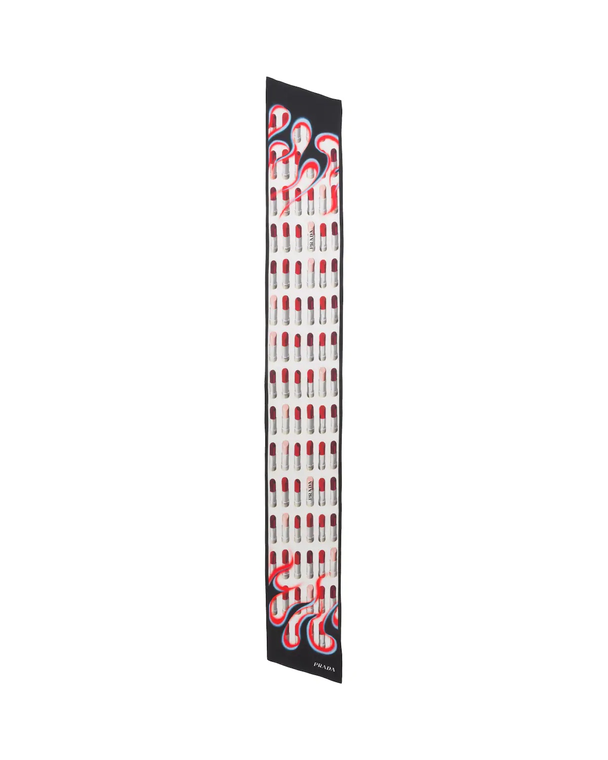 Double Match Lipstick printed silk scarf - 3