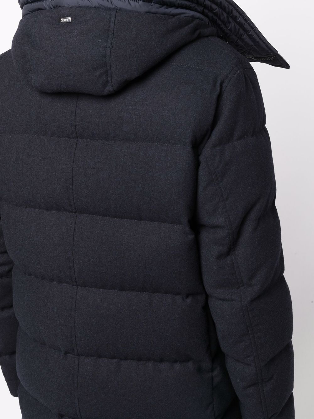 mid-length padded coat - 5