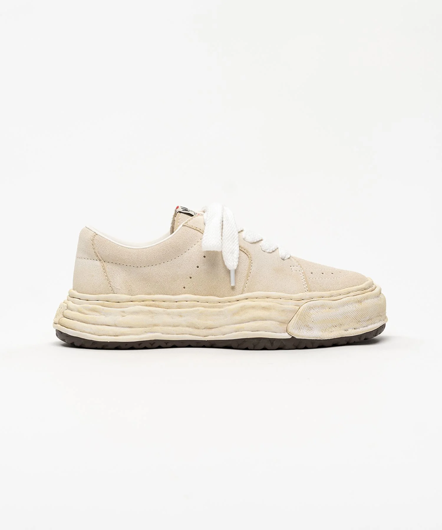 "ERIC" OG Sole Overdyed Suede Low-top Sneakers - 1