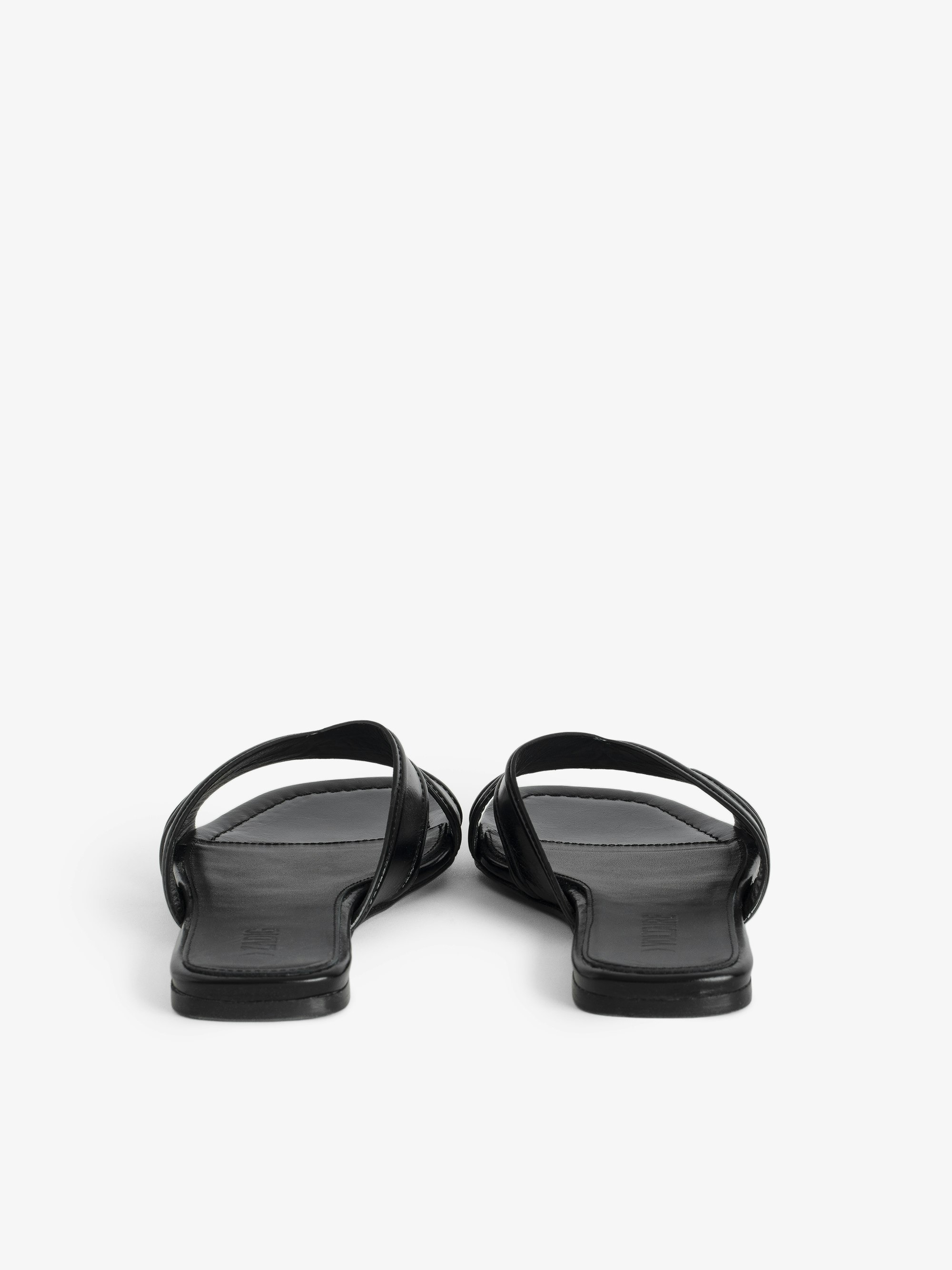 Azora Leather Sandal Mules - 2
