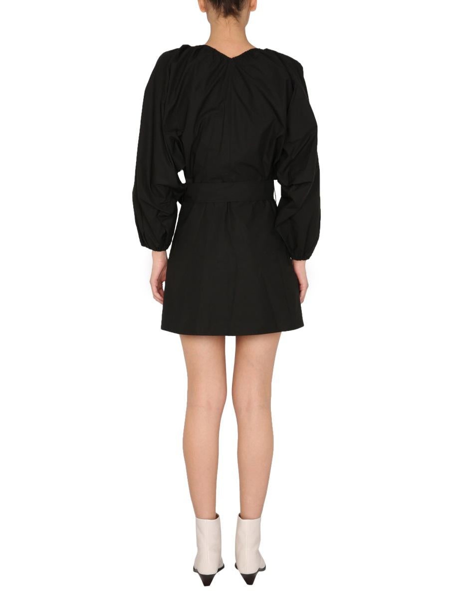 PATOU BALLOON SLEEVES DRESS - 3