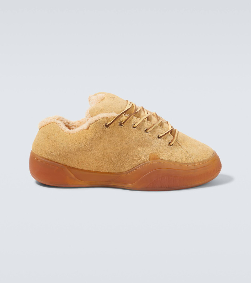 logo-debossed sneakers - 1