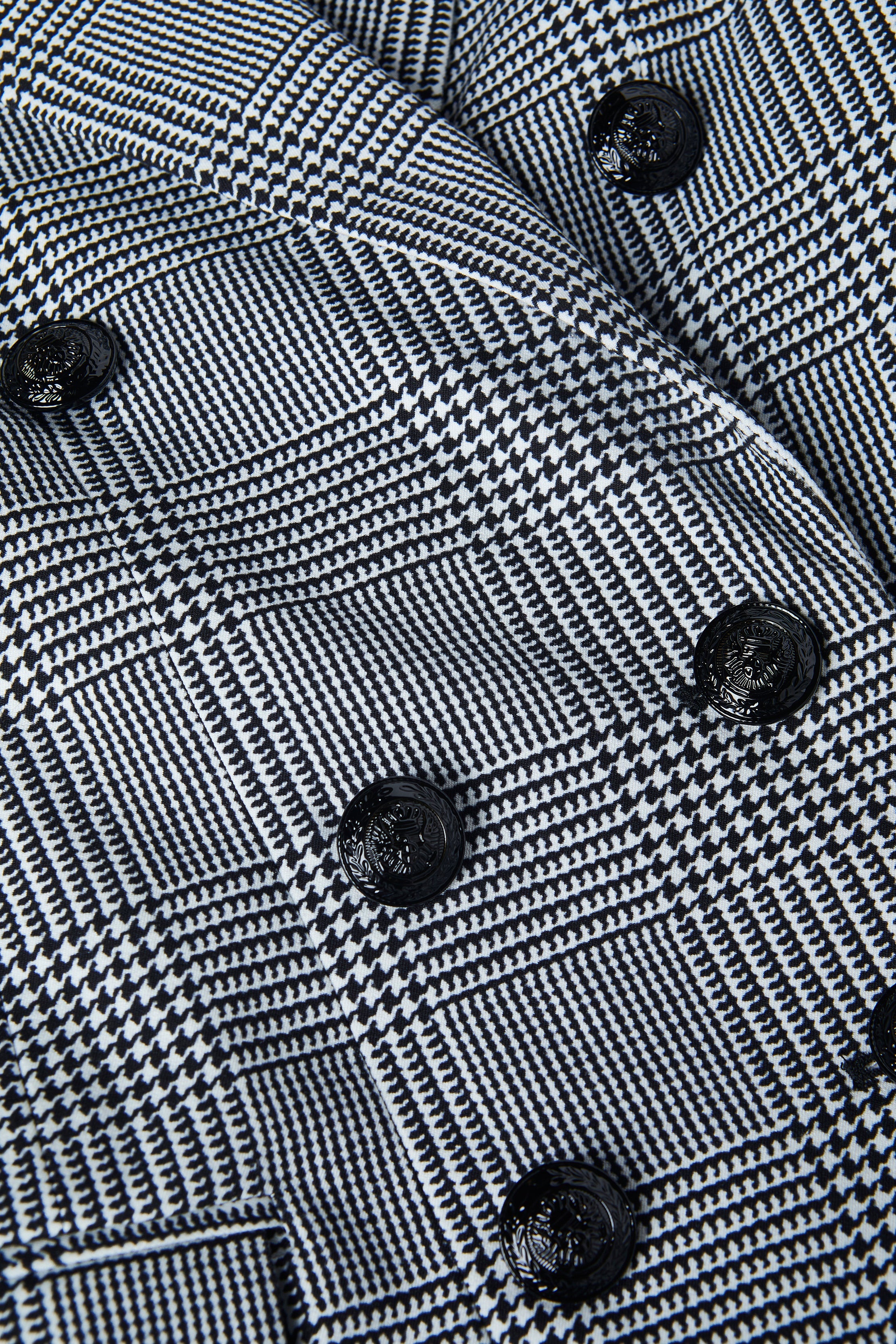 Tora Plaid Blazer Dress - 3