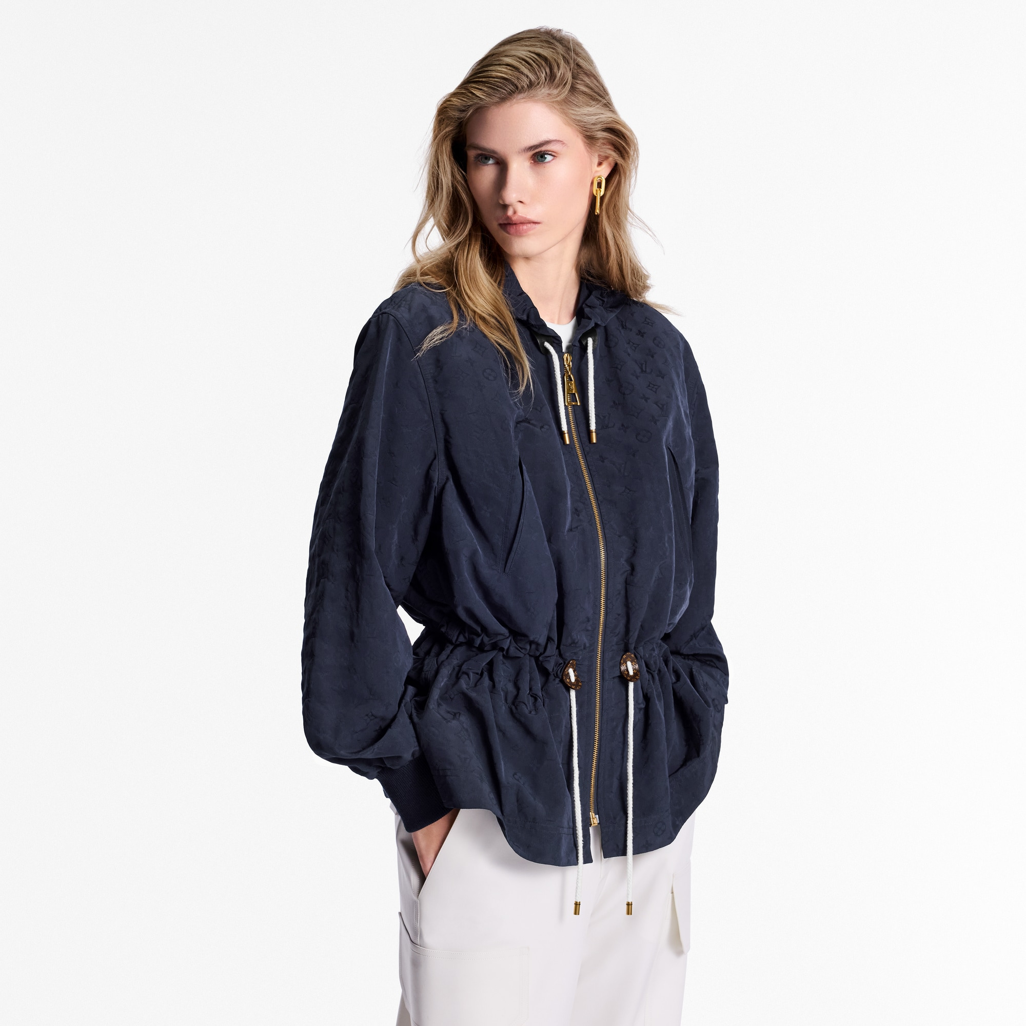 Water-Repellent Monogram Parka - 2