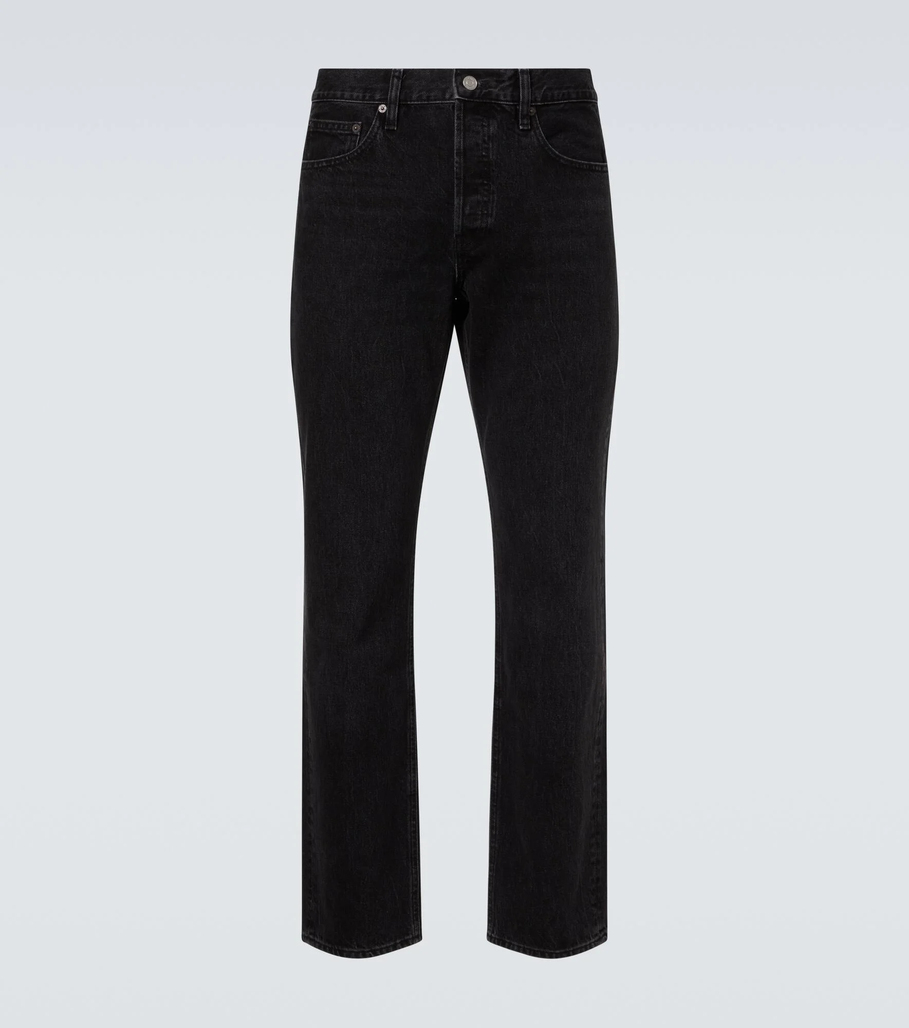 The Straight mid-rise straight jeans - 1