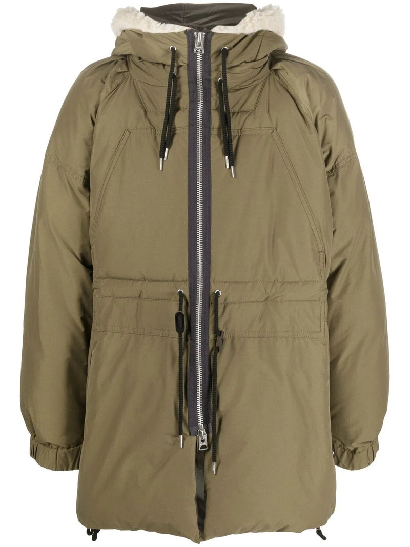 hooded padded coat 1