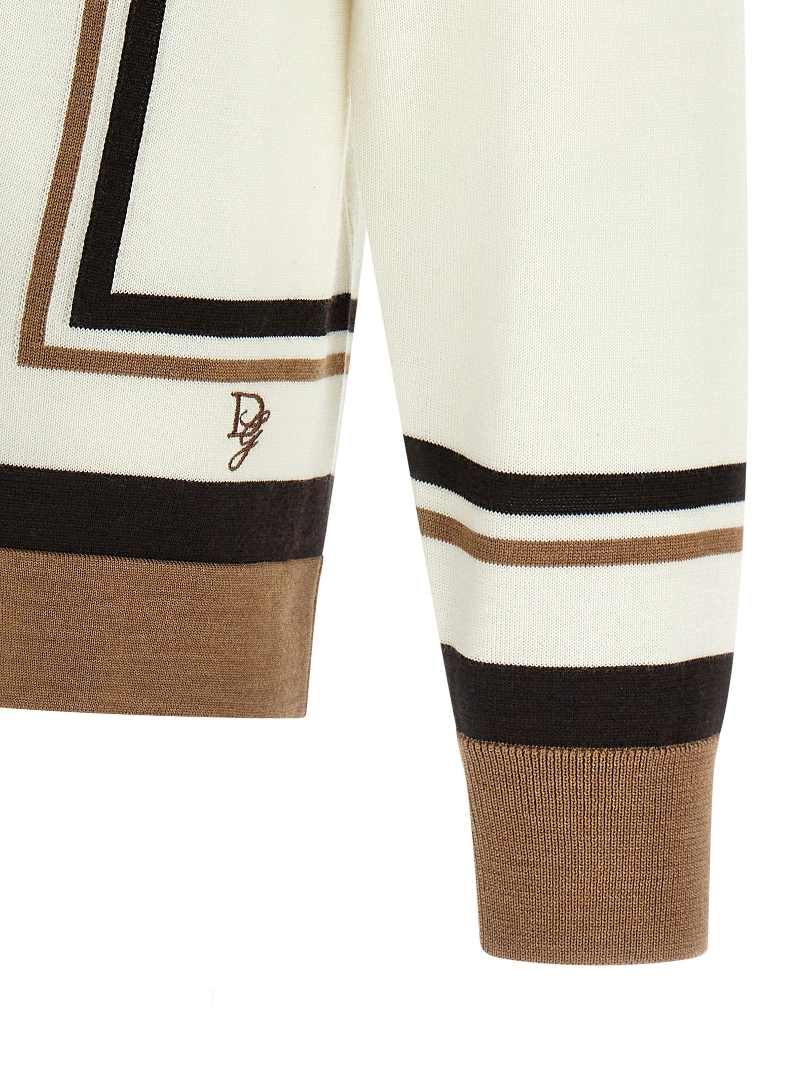 Dolce & Gabbana Men Logo Embroidery Cardigan - 4