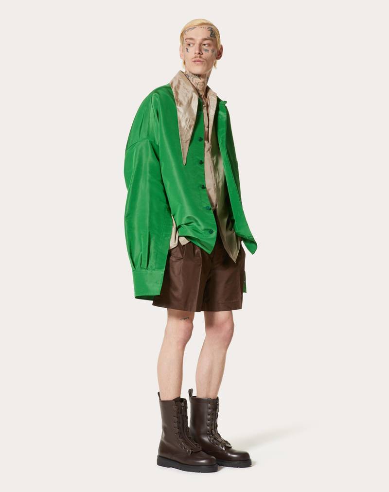 Valentino WASHED TAFFETA SHORTS outlook