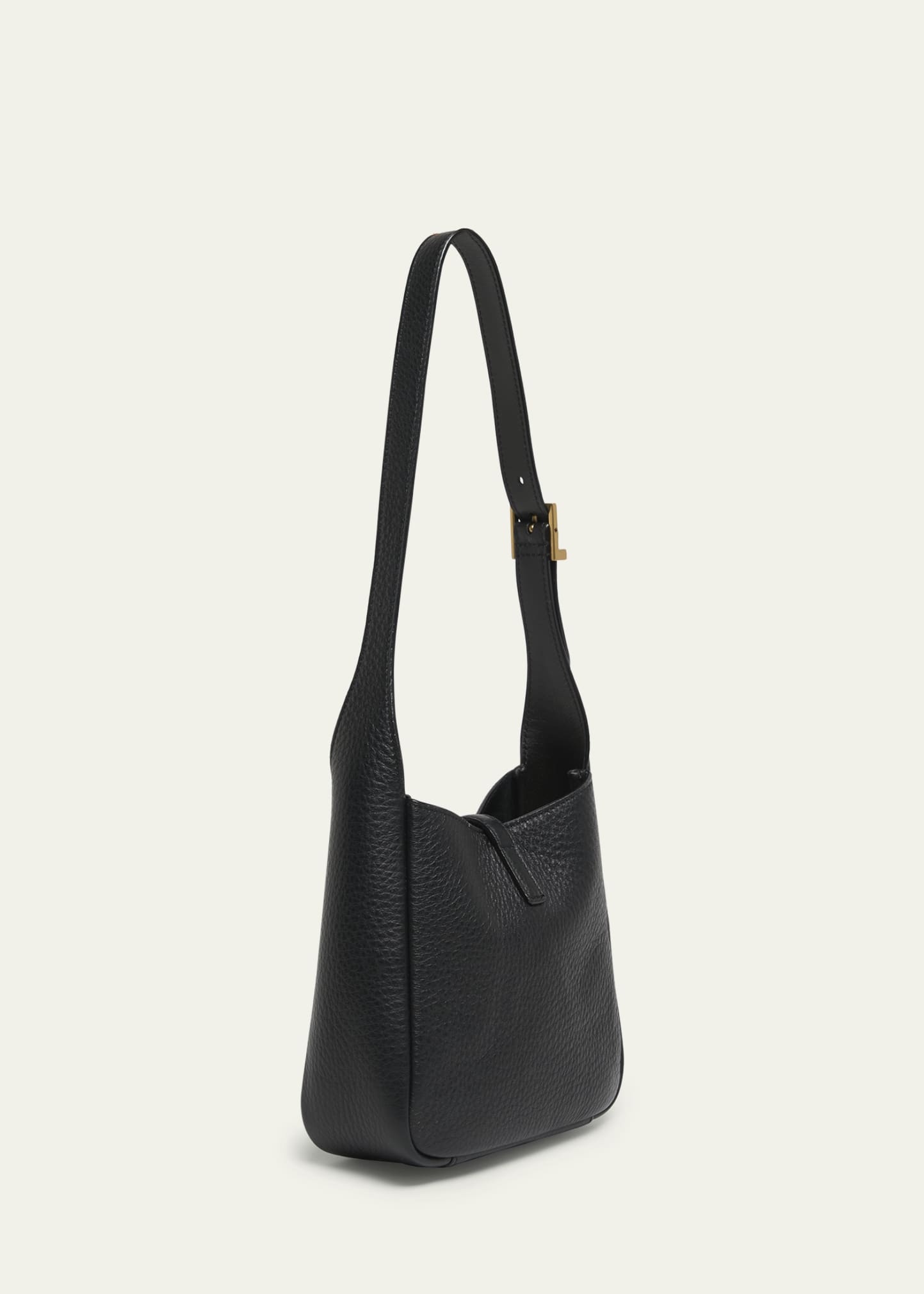 Le 5 A 7 YSL Hobo Bag in Deer Leather - 3