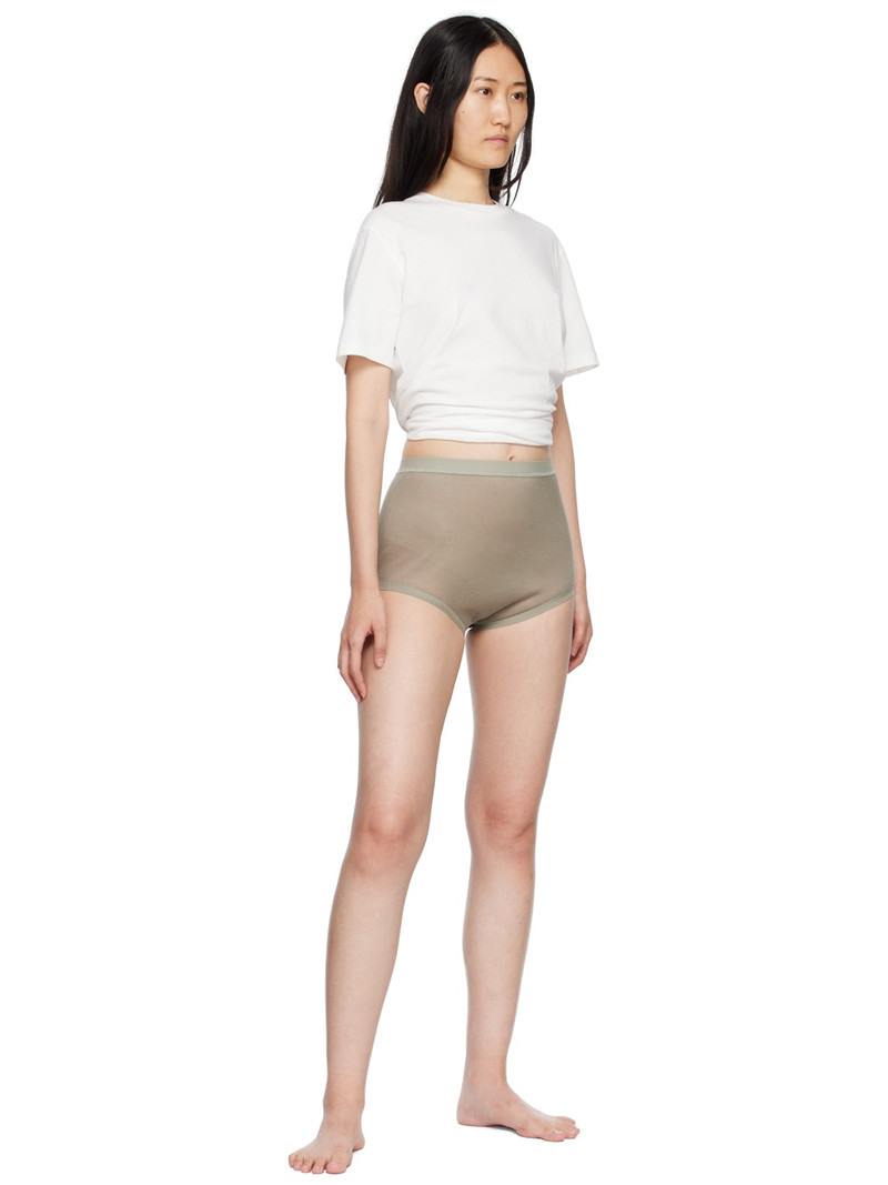 Maison Margiela Green Stitch Briefs outlook