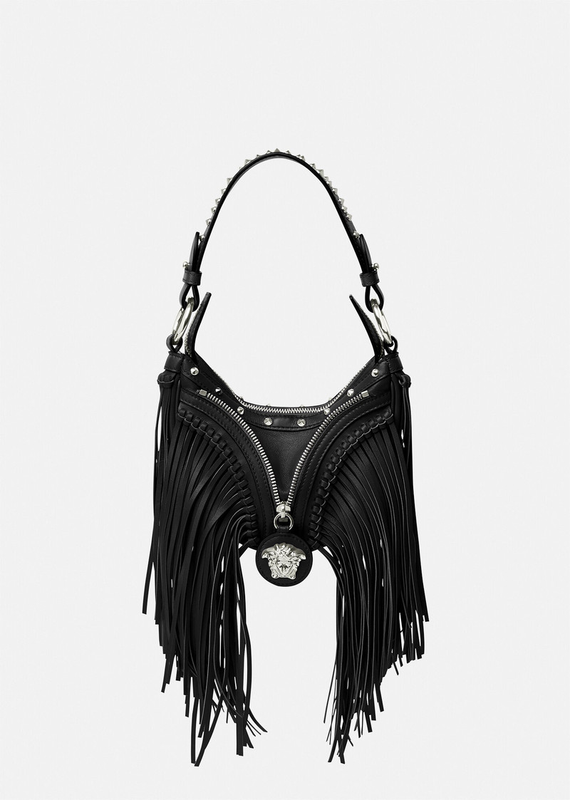 Fringed Repeat Mini Hobo Bag 1