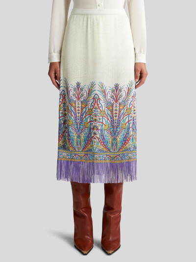Etro KNIT SKIRT WITH PRINT outlook