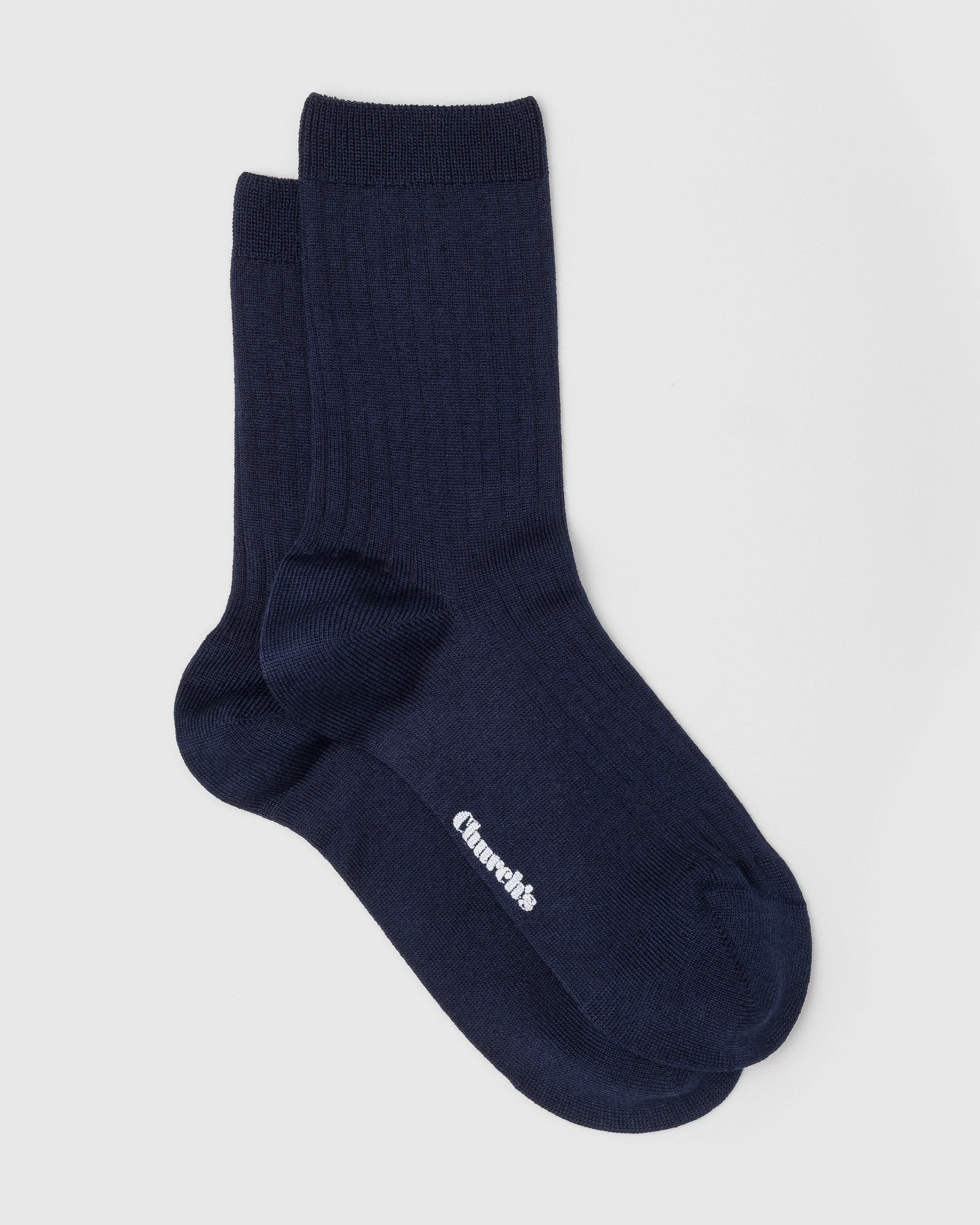 Silk and Cotton Socks - 1