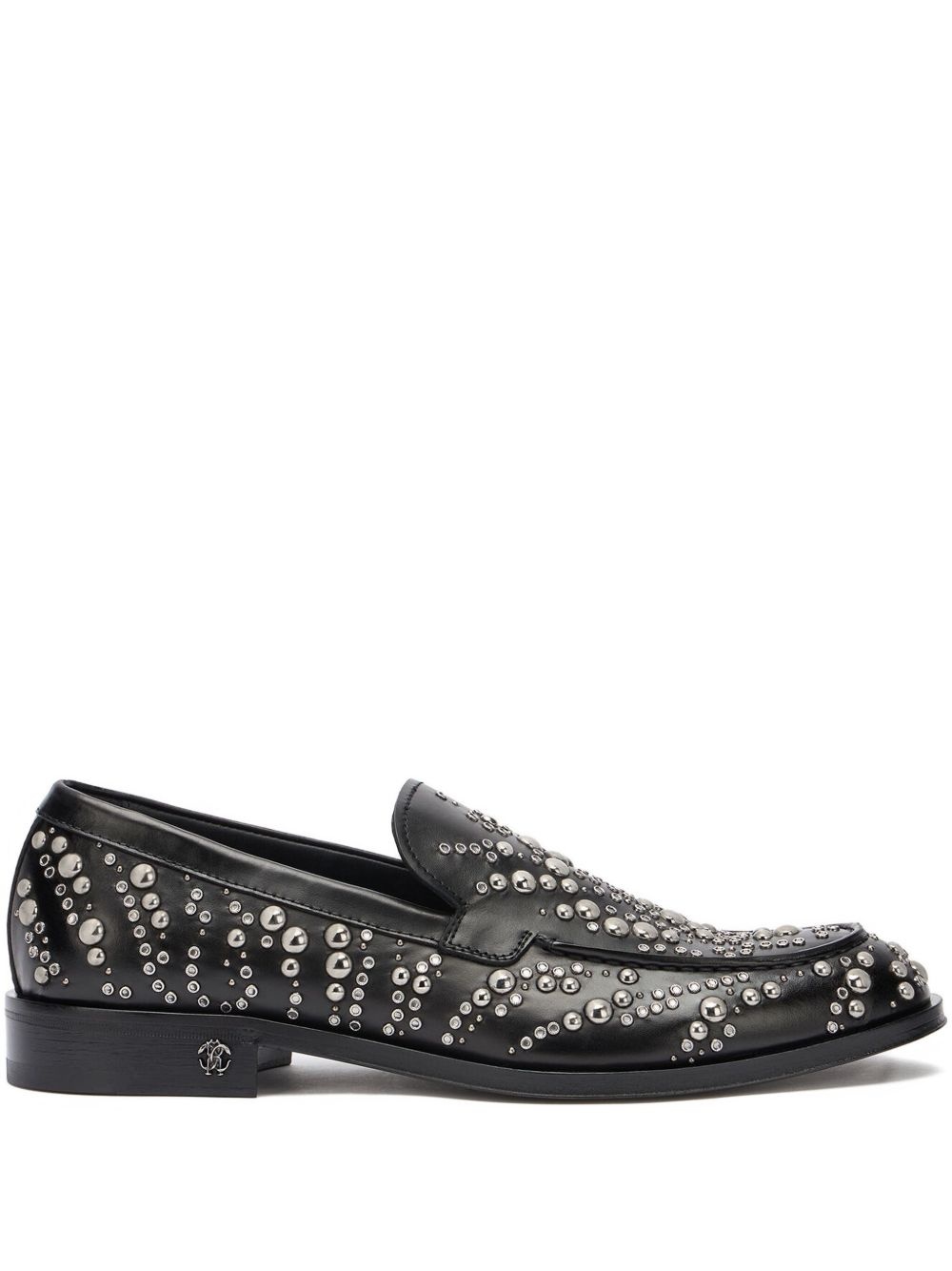 embellished slip-on loafers - 1