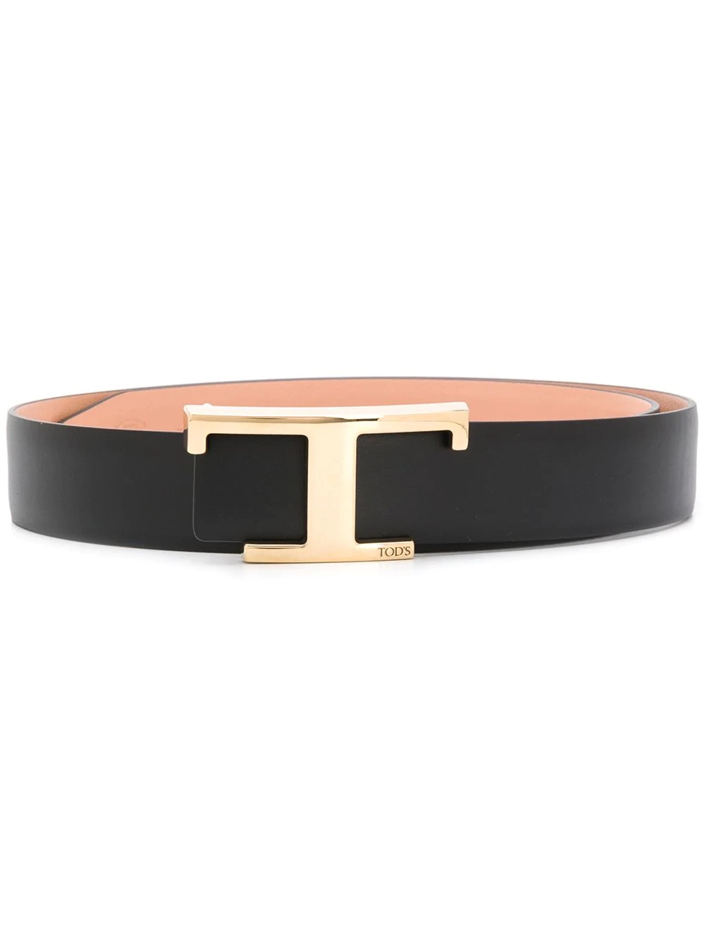 logo-buckle belt - 1