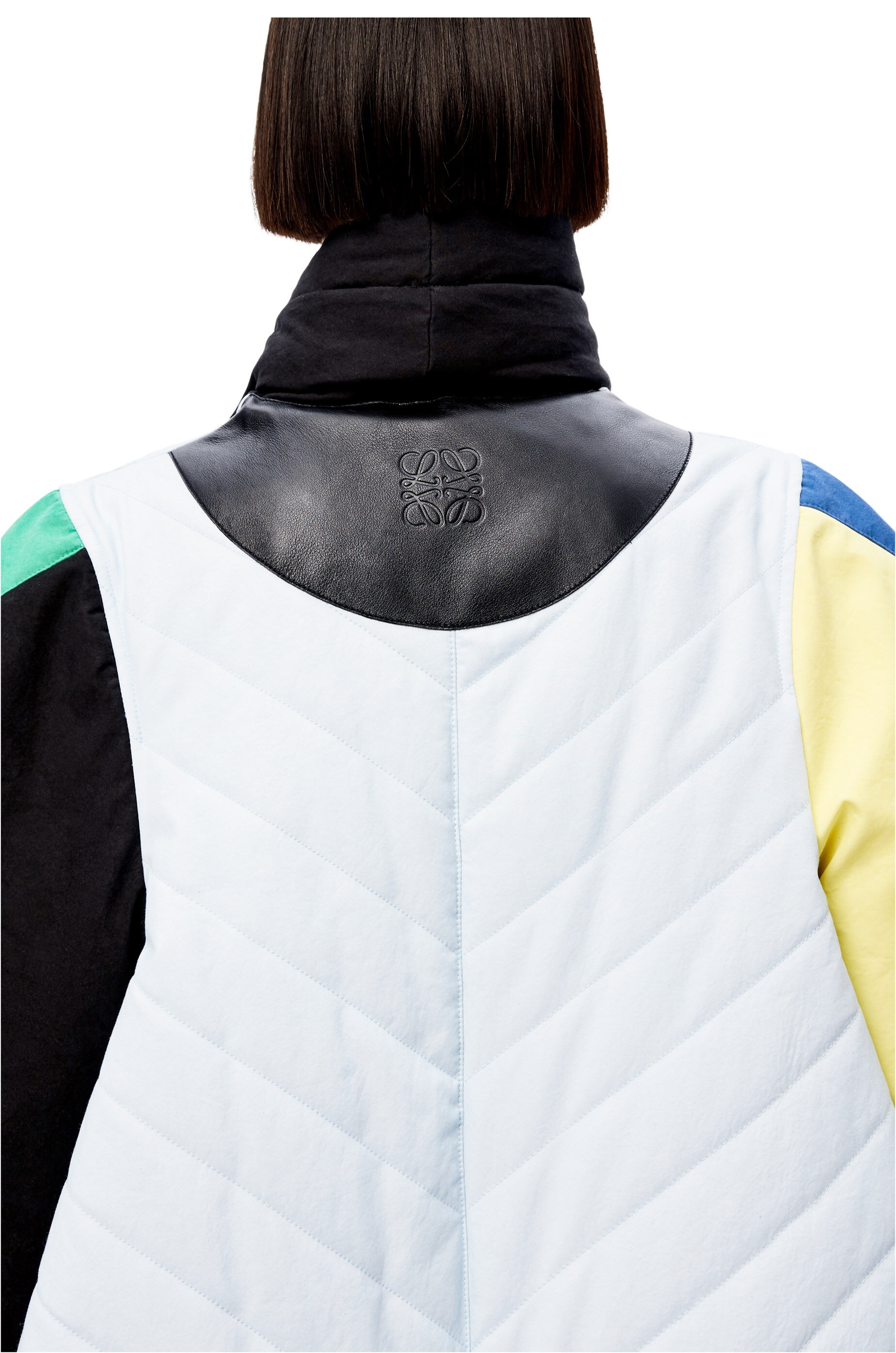 Circular sleeve parka in cotton - 5