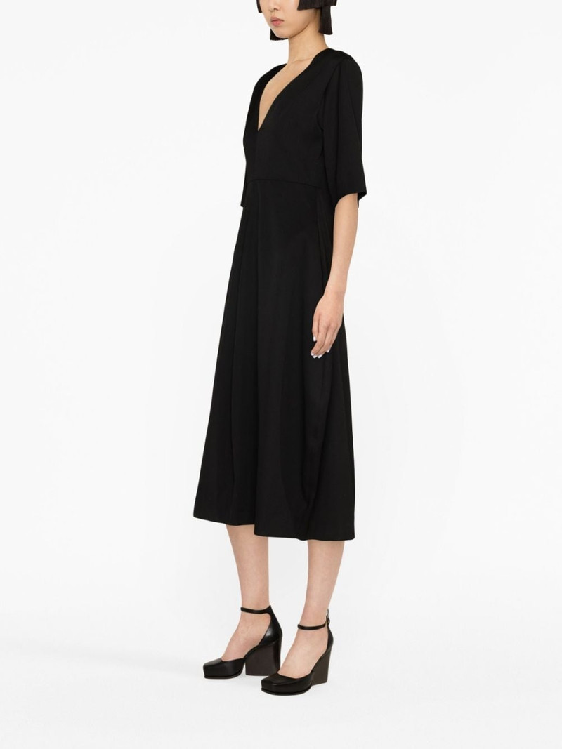 V-neck midi dress 3