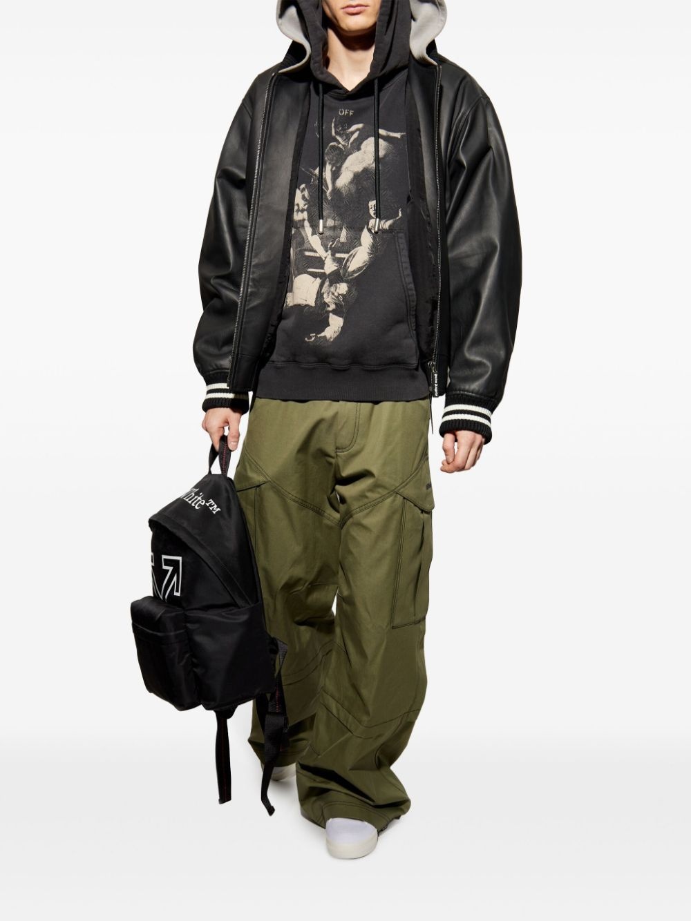 printed hoodie - 5