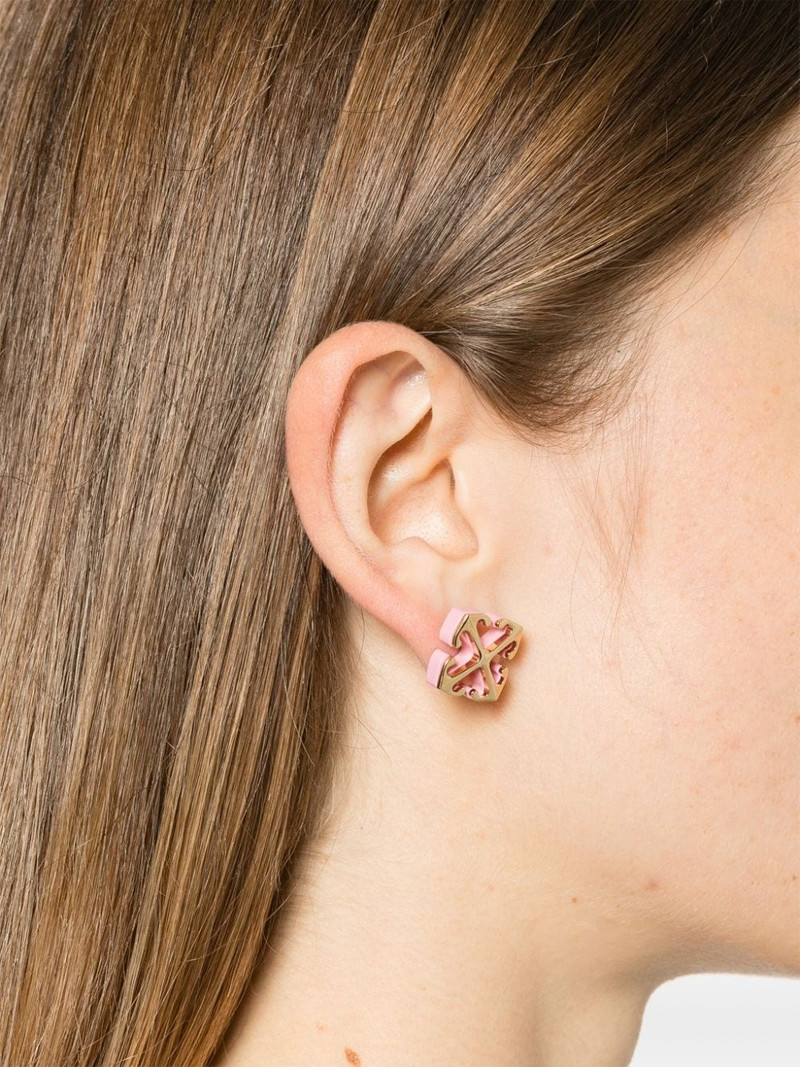 Off-White Arrow earrings outlook