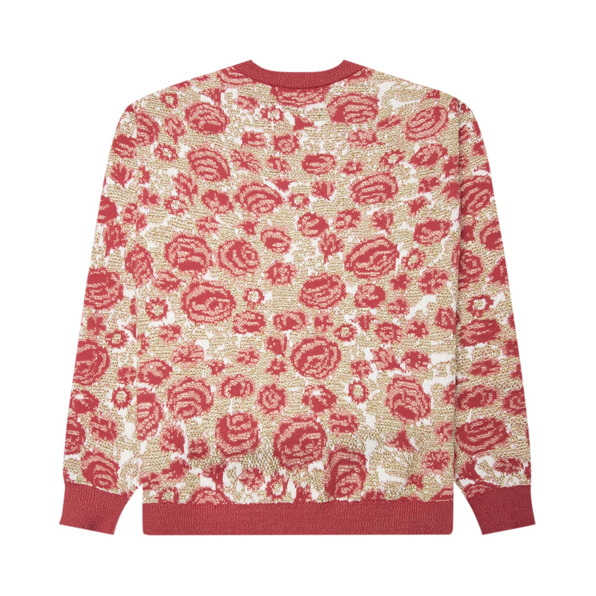 Acne Studios Jacquard Sweater 'Blossom Pink/Gold' - 2