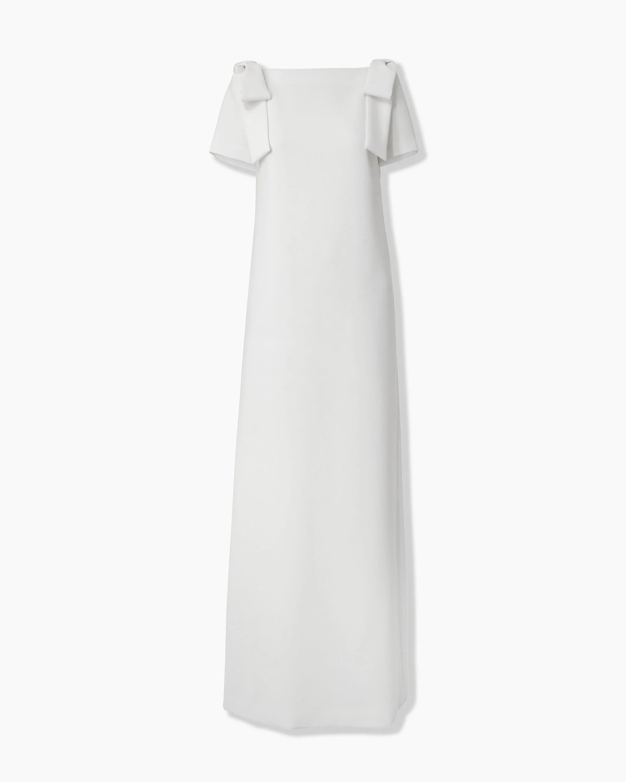 Column Gown with Bows - 1