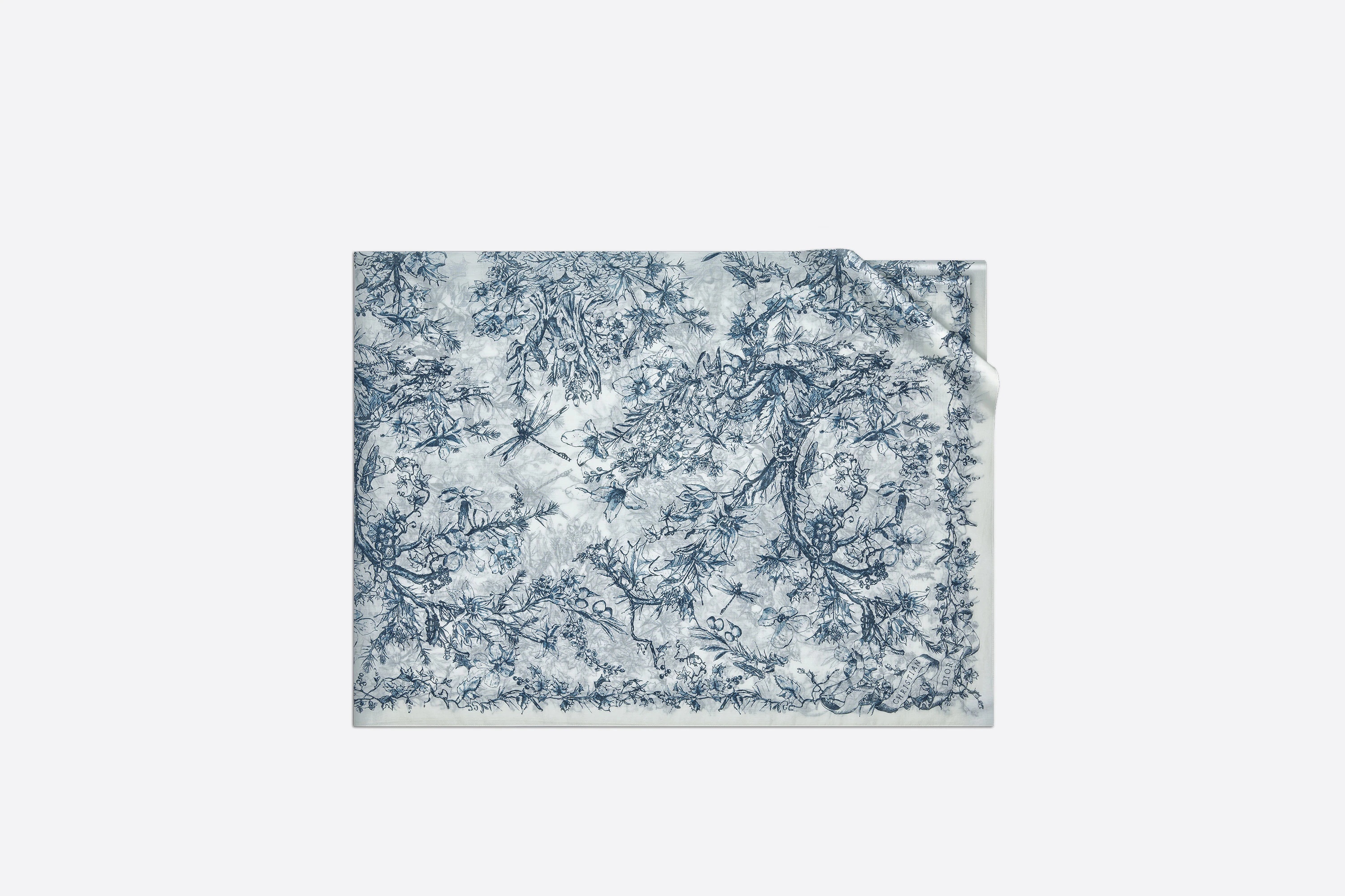 Toile de Jouy Flowers Sarong - 1