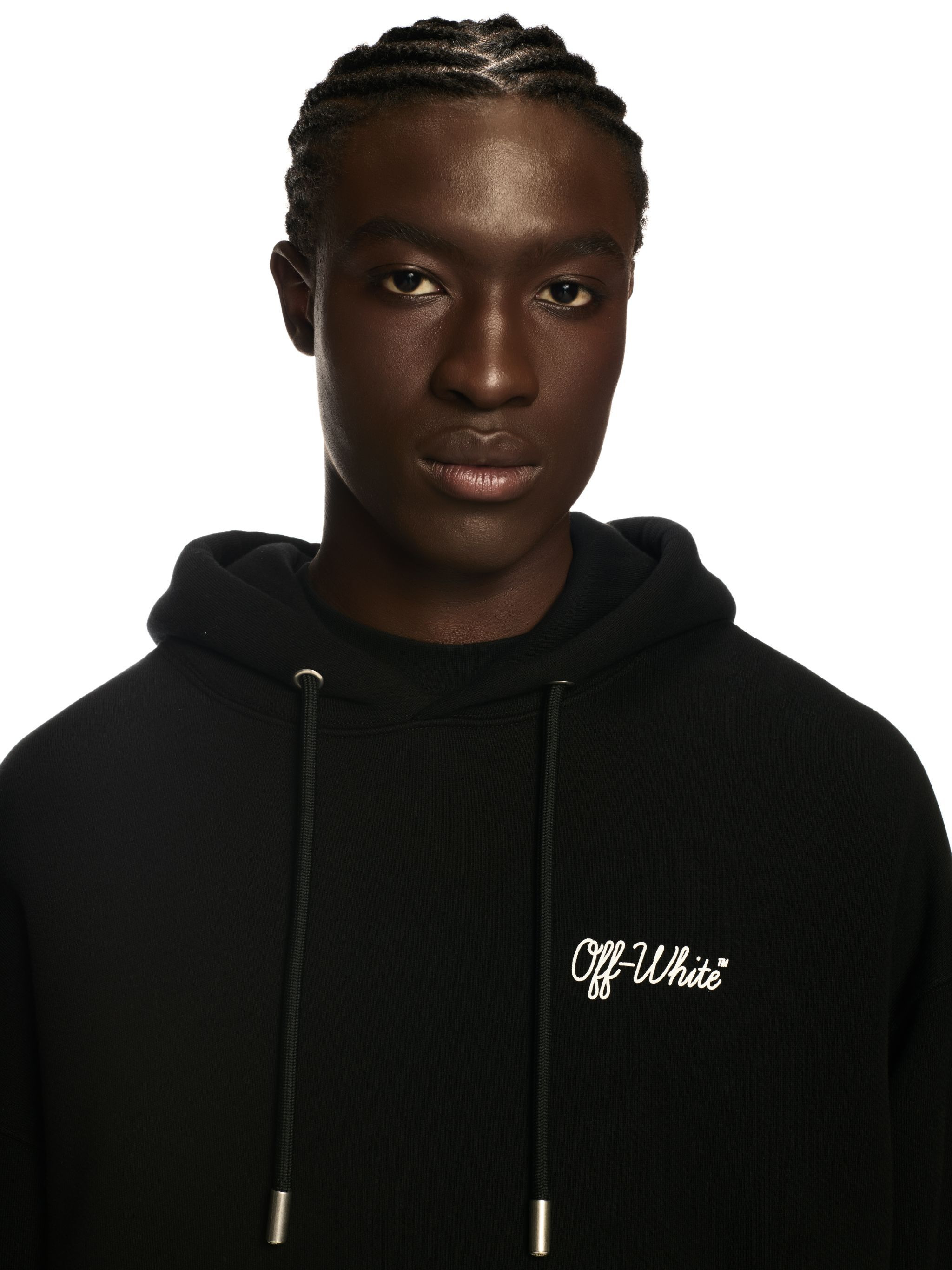 Black Script Hoodie - 5