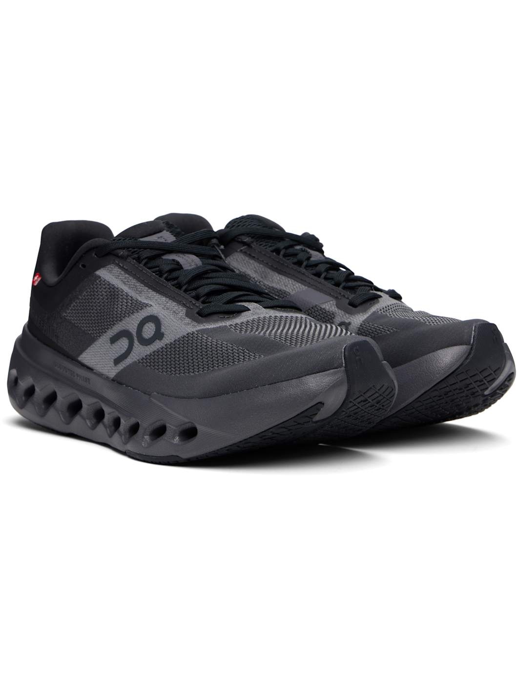 Black & Gray Cloudsurfer Next Sneakers - 4