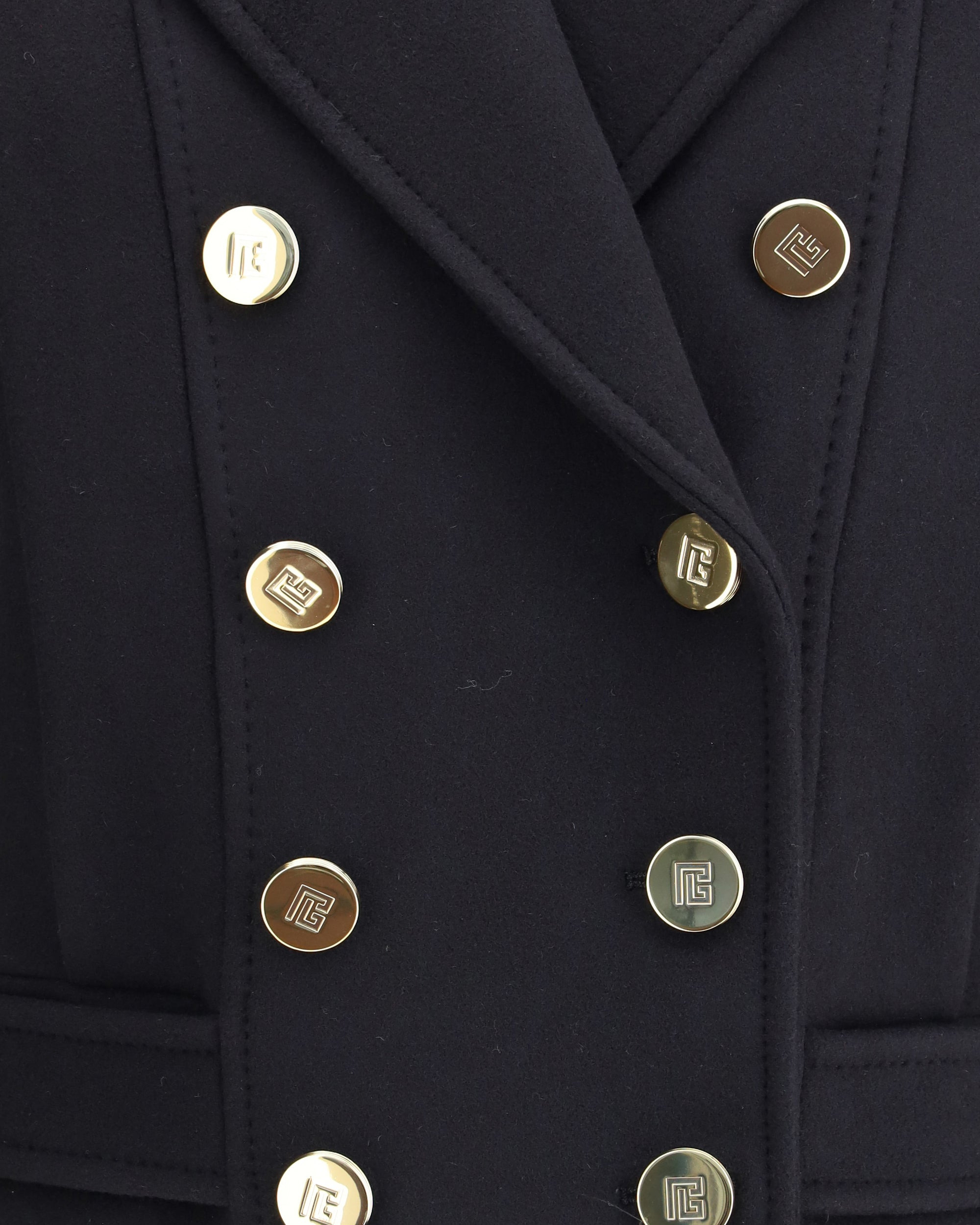 Wool Double-breasted Coat - 3