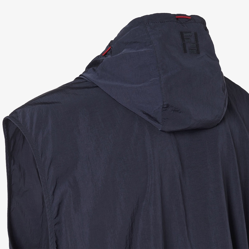 Vest Dark blue nylon vest 3