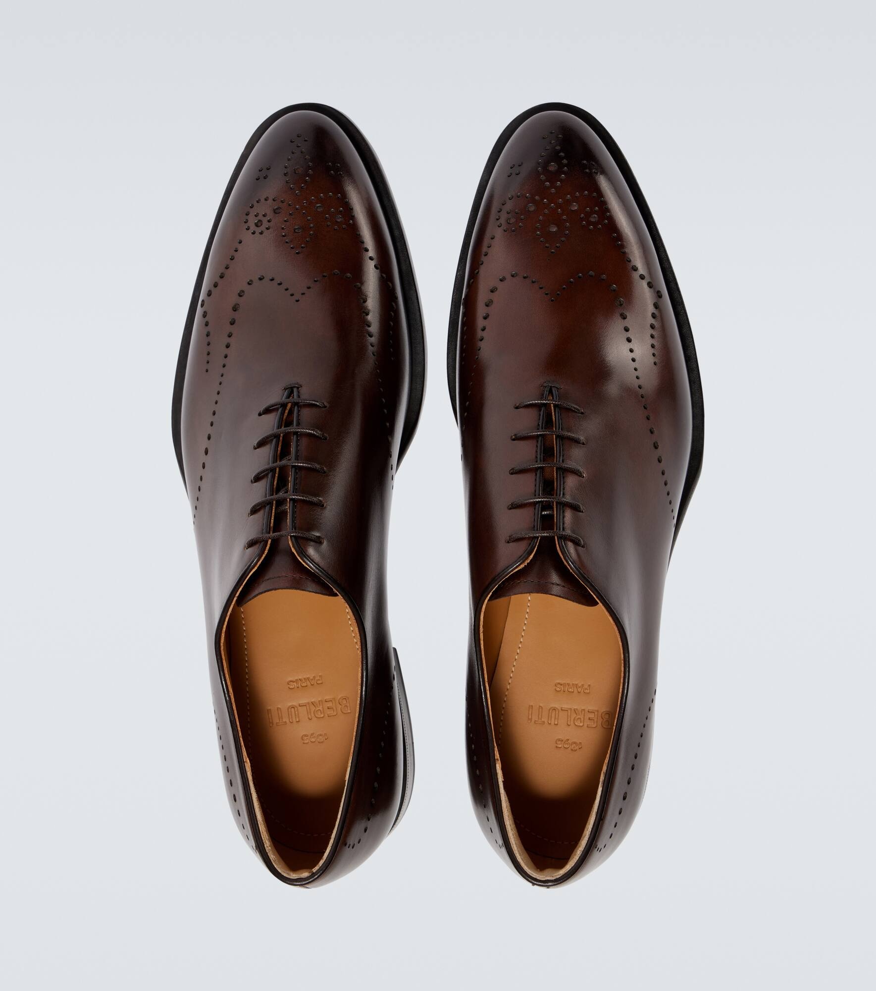 Ajouré Equilibre Venezia leather Oxford shoes - 4