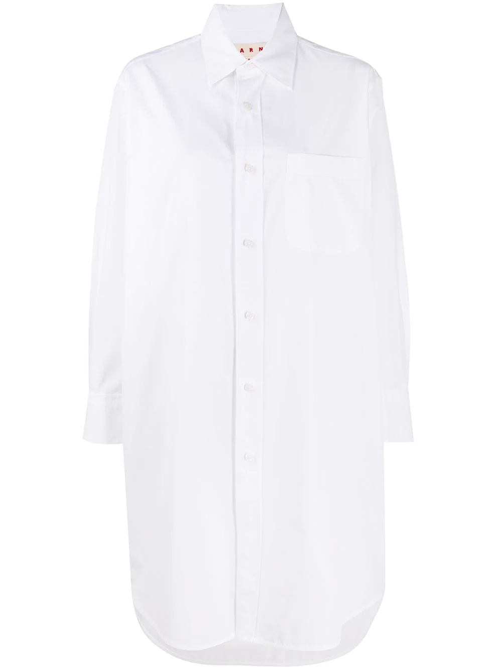 oversize button-up shirt - 1