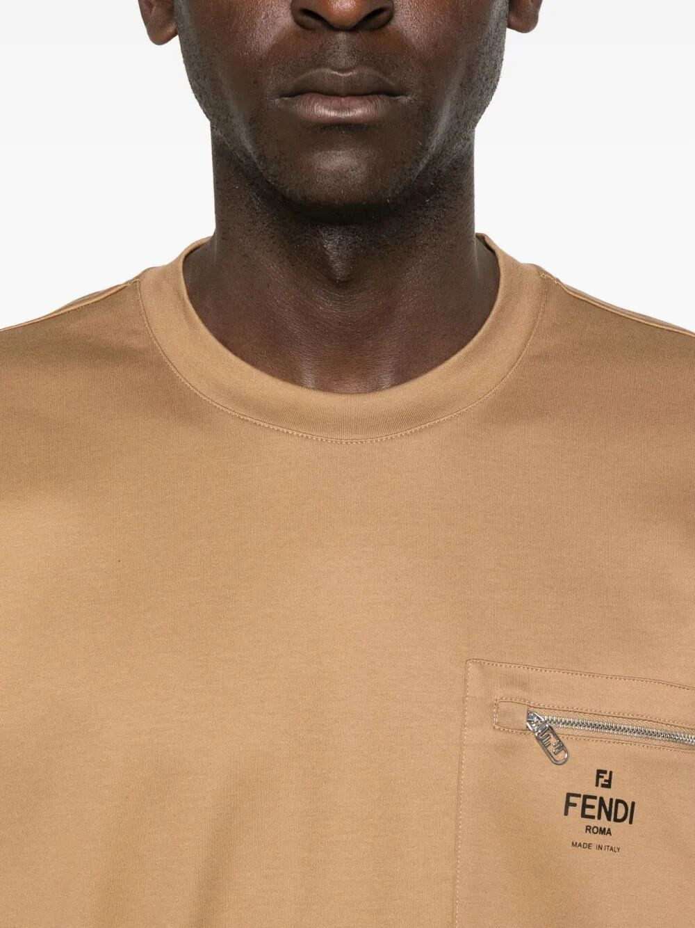 `Fendi Roma` Print T-Shirt - 3