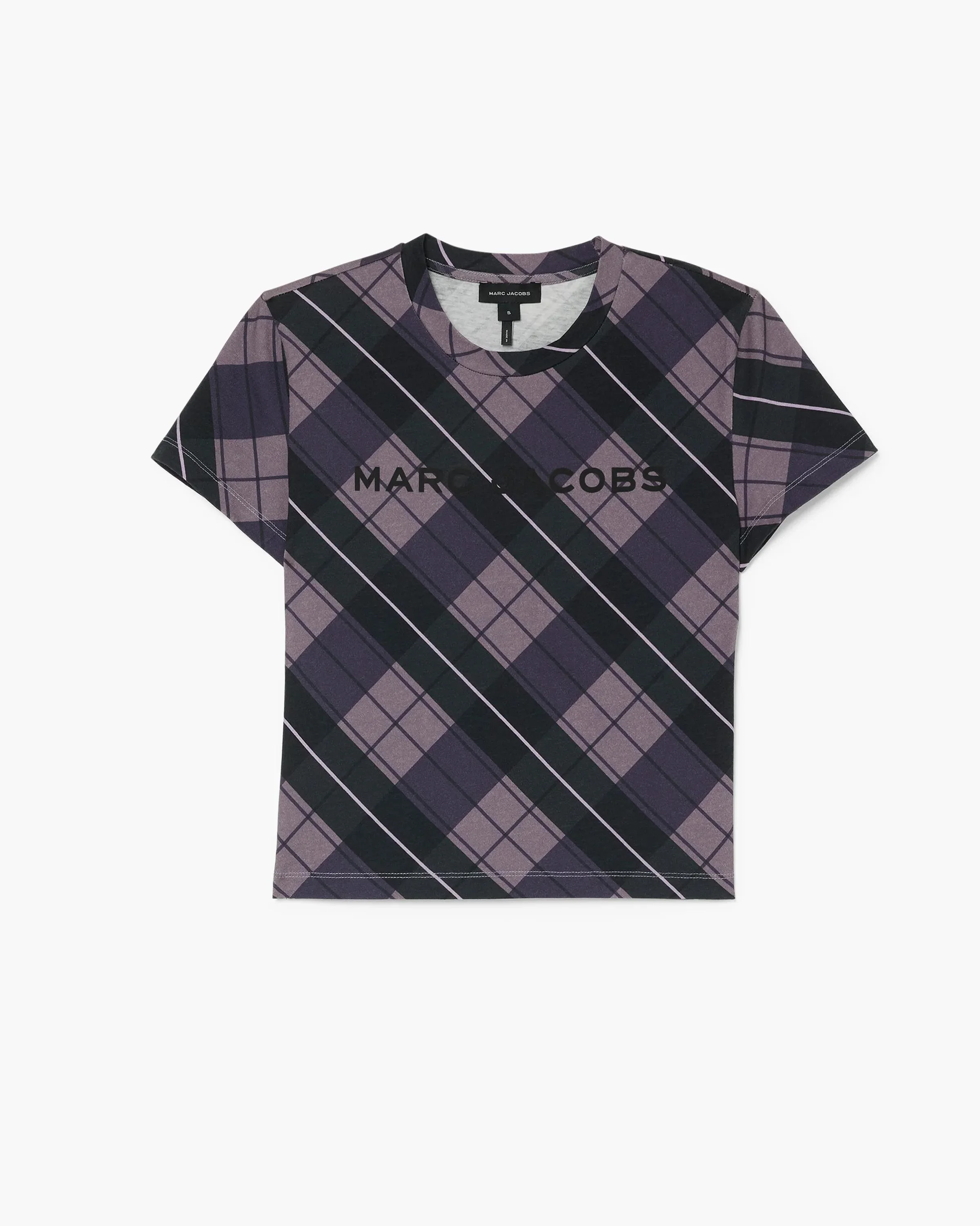 PLAID LOGO BABY TEE - 1