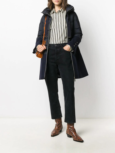 Herno panelled padded coat outlook