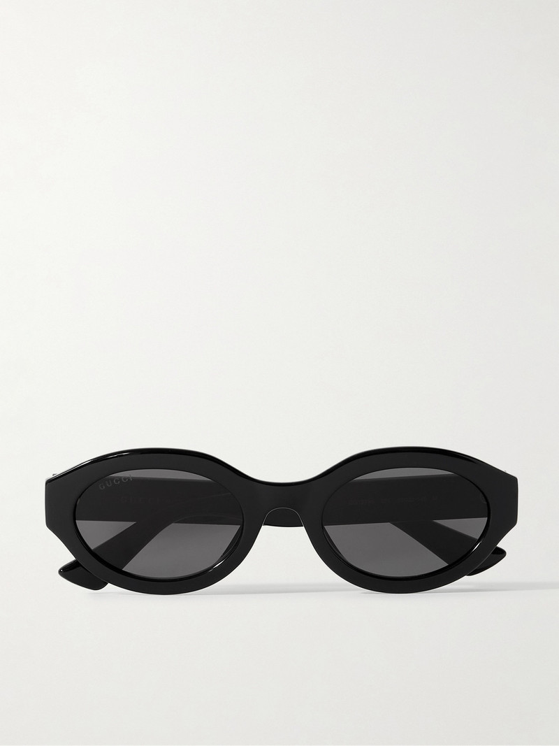 Oval-frame Acetate Sunglasses 1