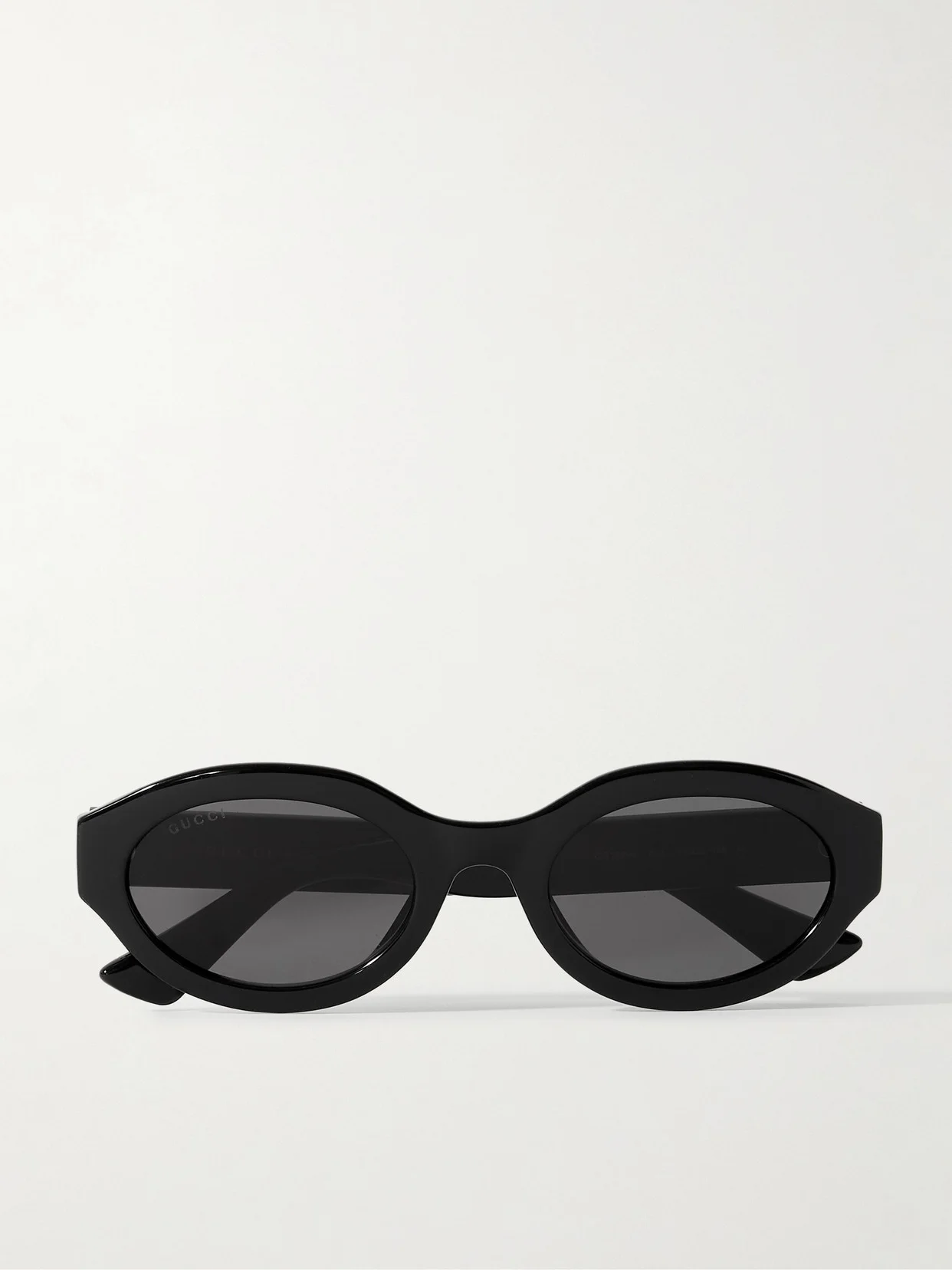 Oval-frame Acetate Sunglasses - 1