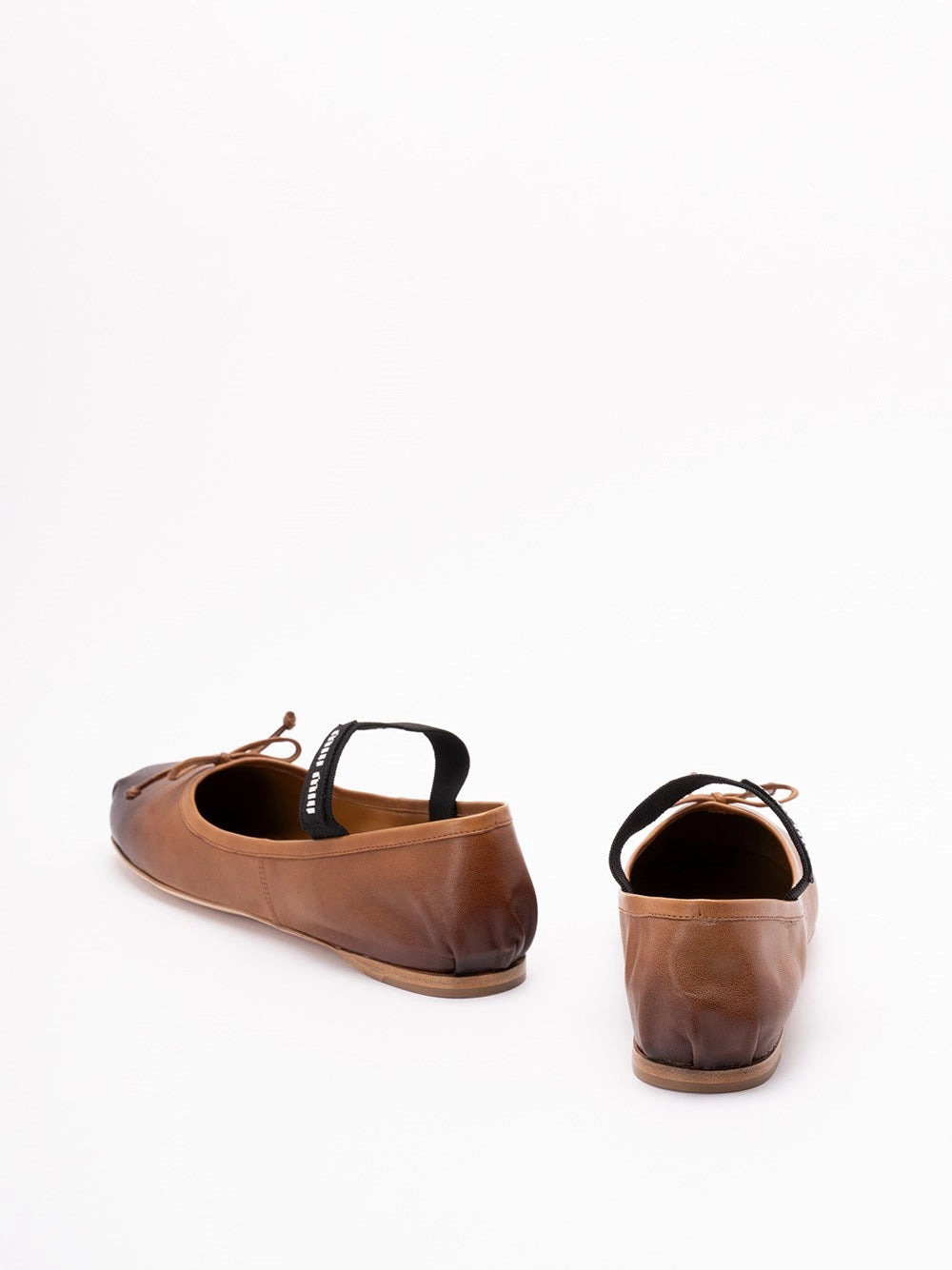 Miu Miu Women Nappa Leather Ballerinas - 3