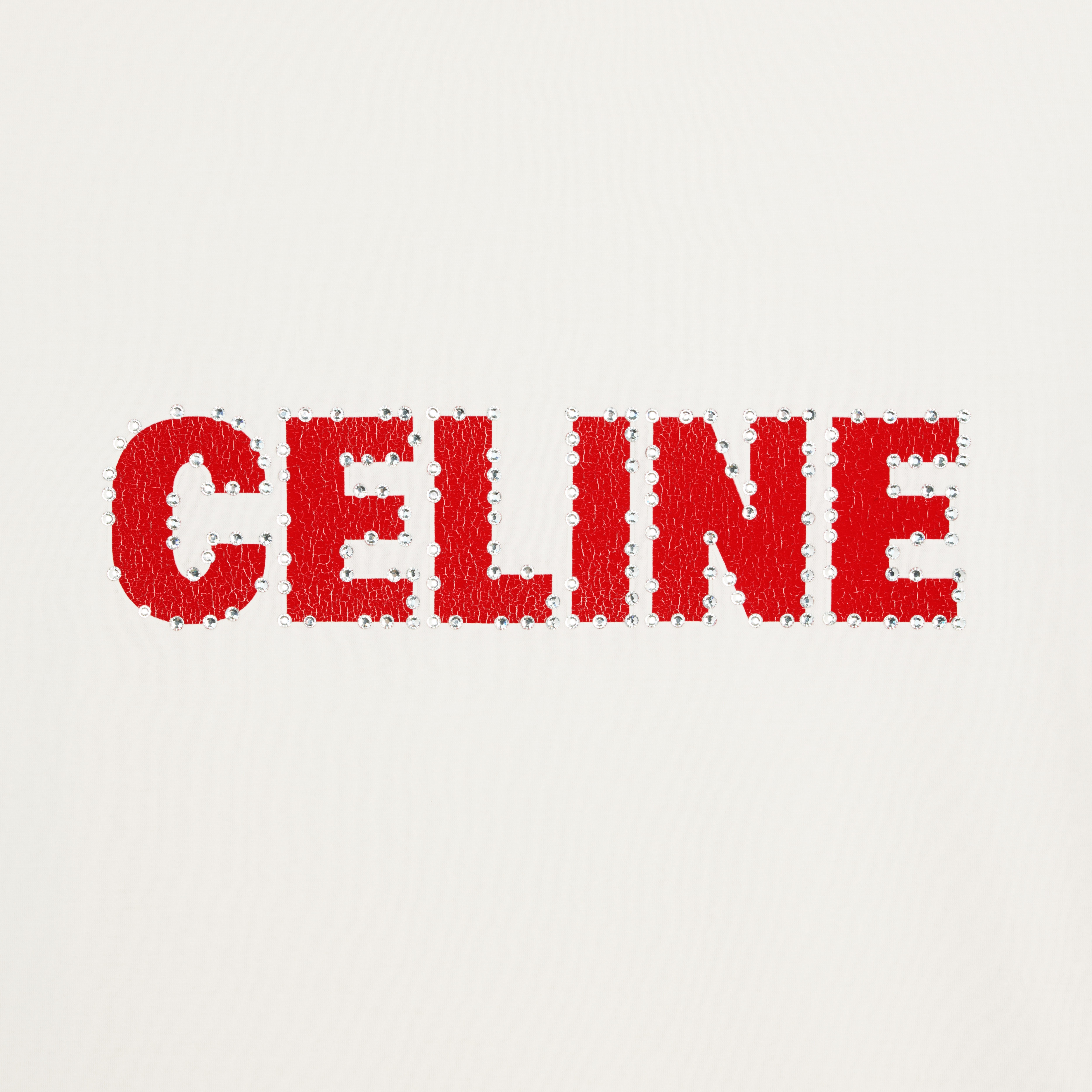 celine loose T-shirt in cotton jersey - 4