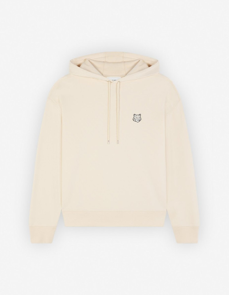 BOLD FOX HEAD PATCH OVERSIZE HOODIE - 1