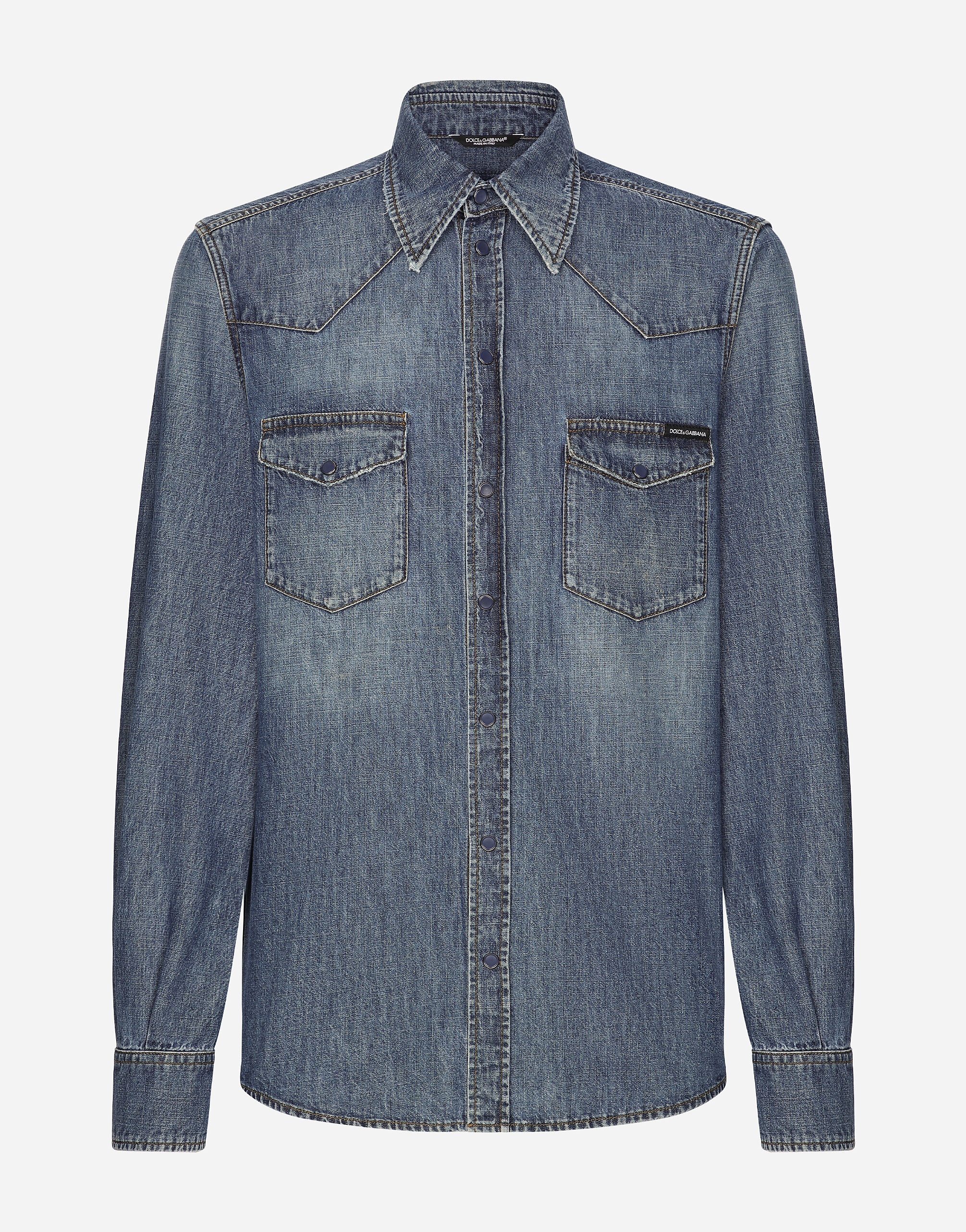 Oversize denim shirt - 1