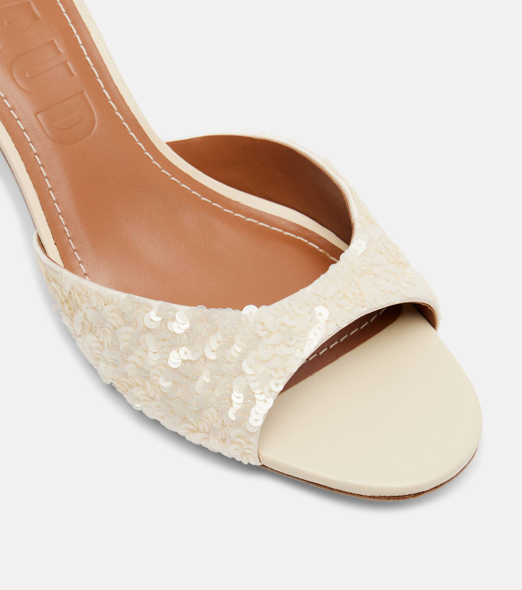 Brigitte sequined mules - 5