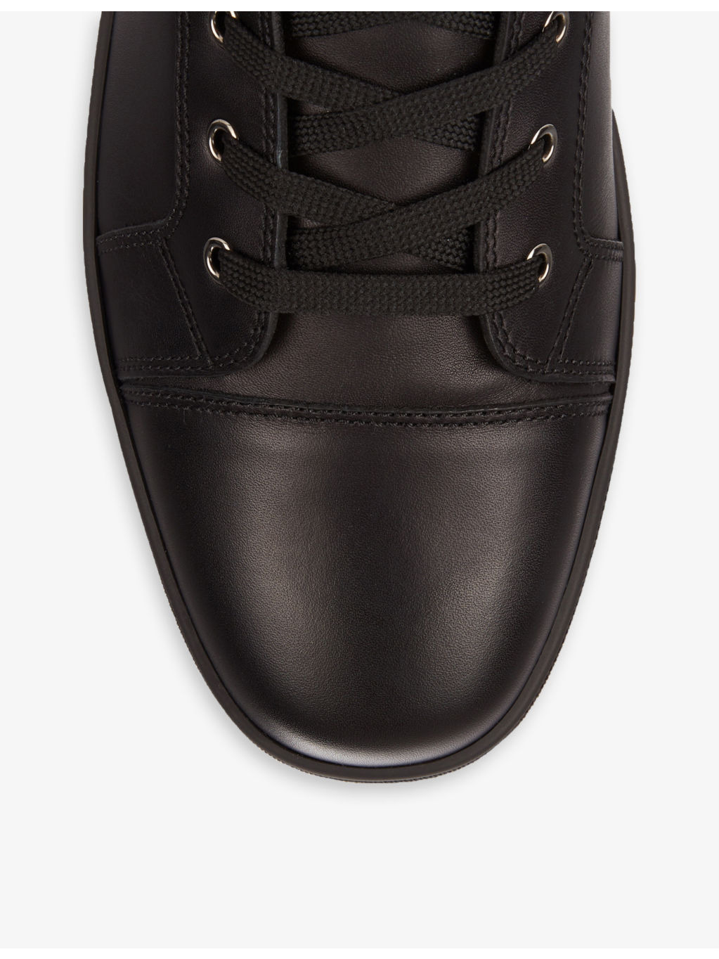 Louis leather high-top trainers - 2