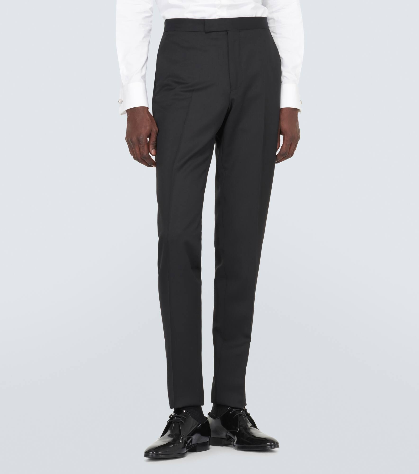 Single-breasted wool and mohair tuxedo - 5