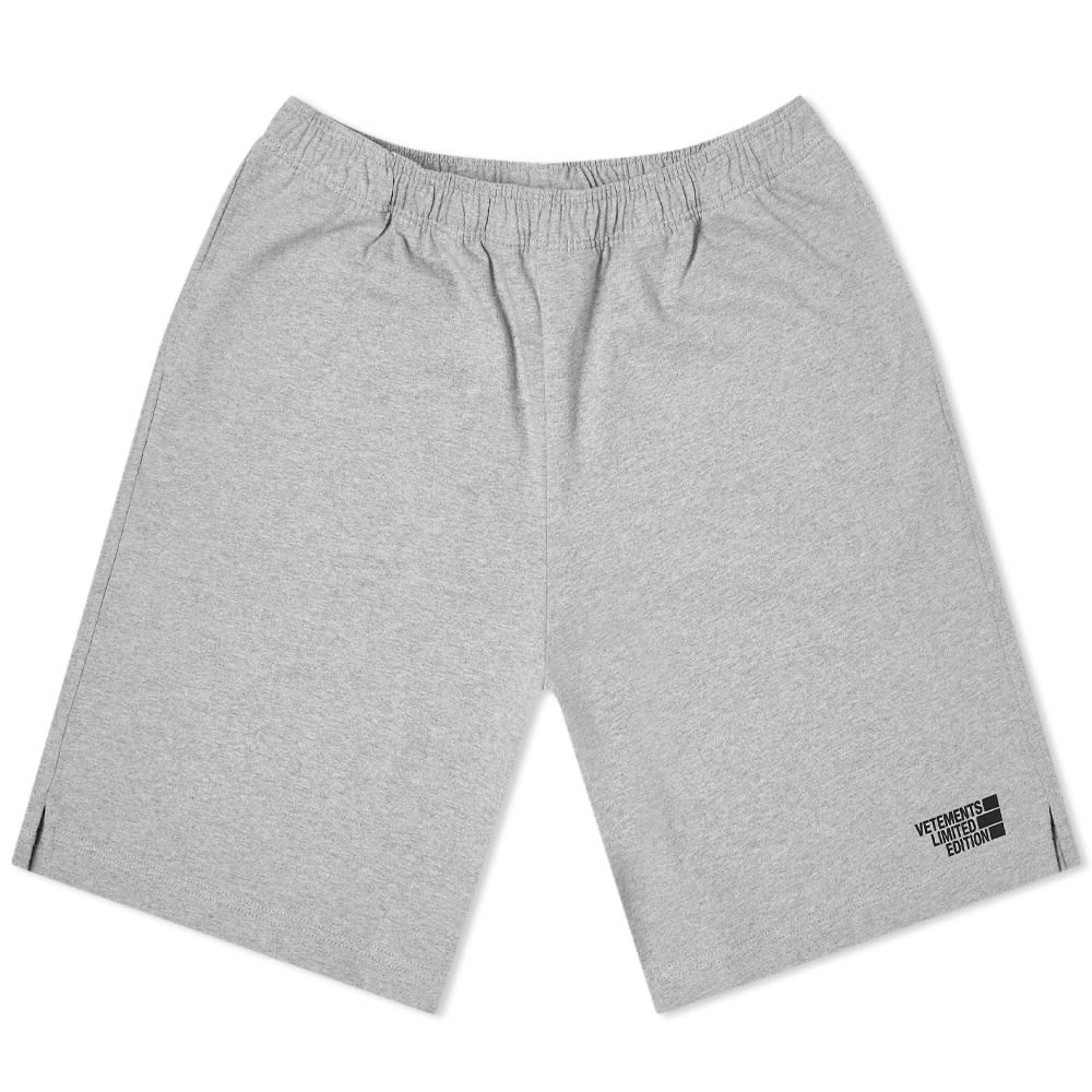 VETEMENTS Logo Limited Edition Jersey Short - 1