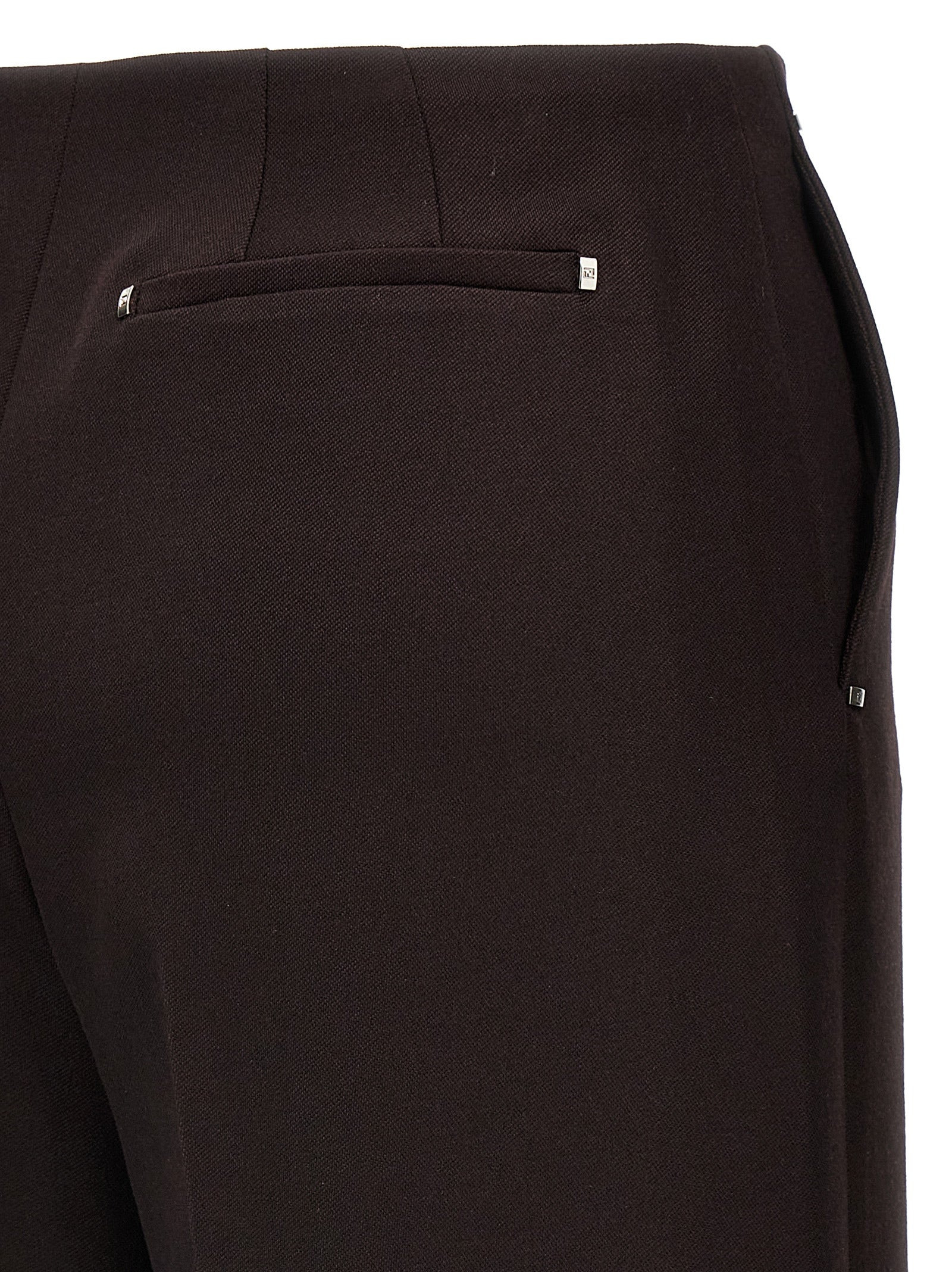 Fendi Women Grain De Poudre Pants - 4