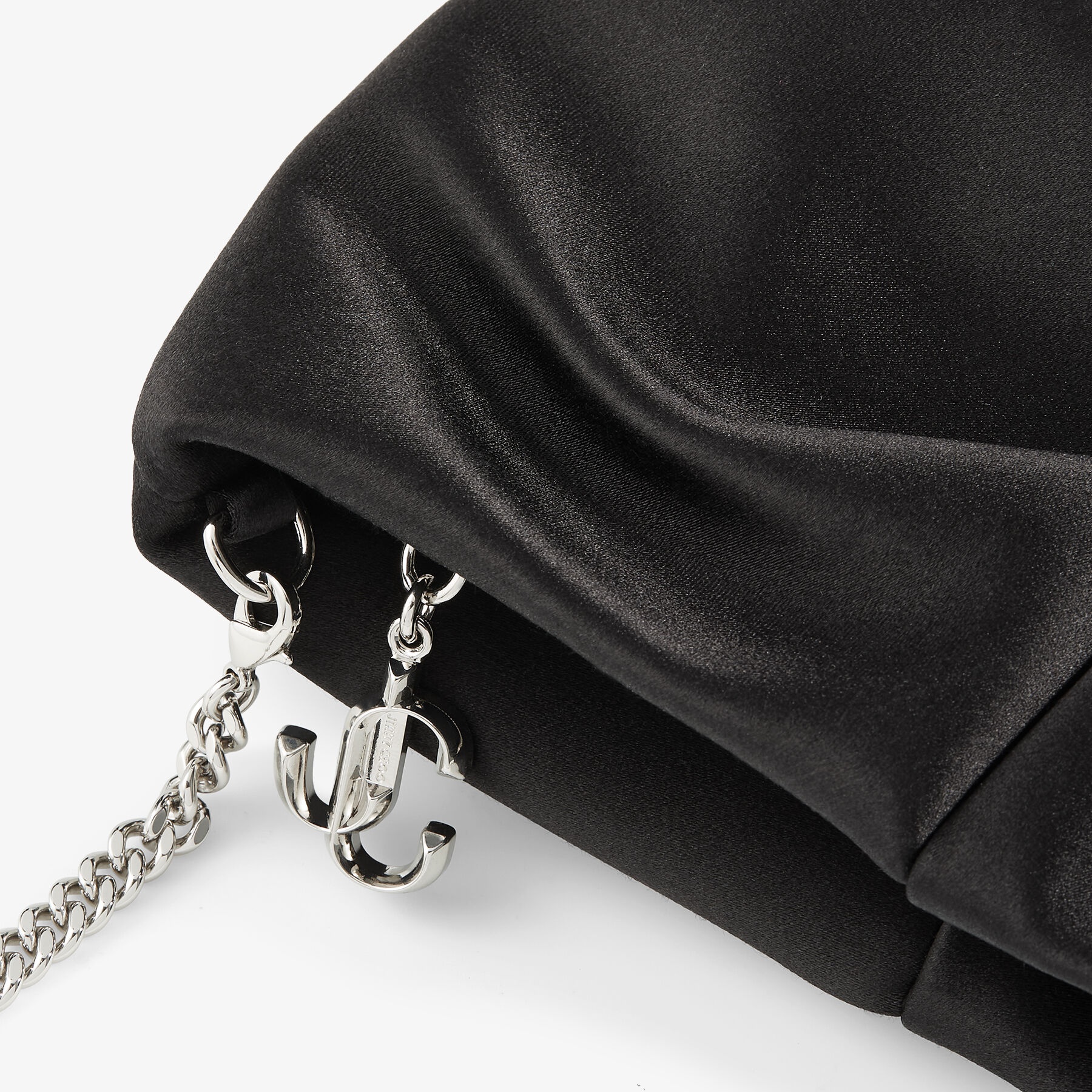 Bonny Clutch
Black Satin Clutch Bag - 5