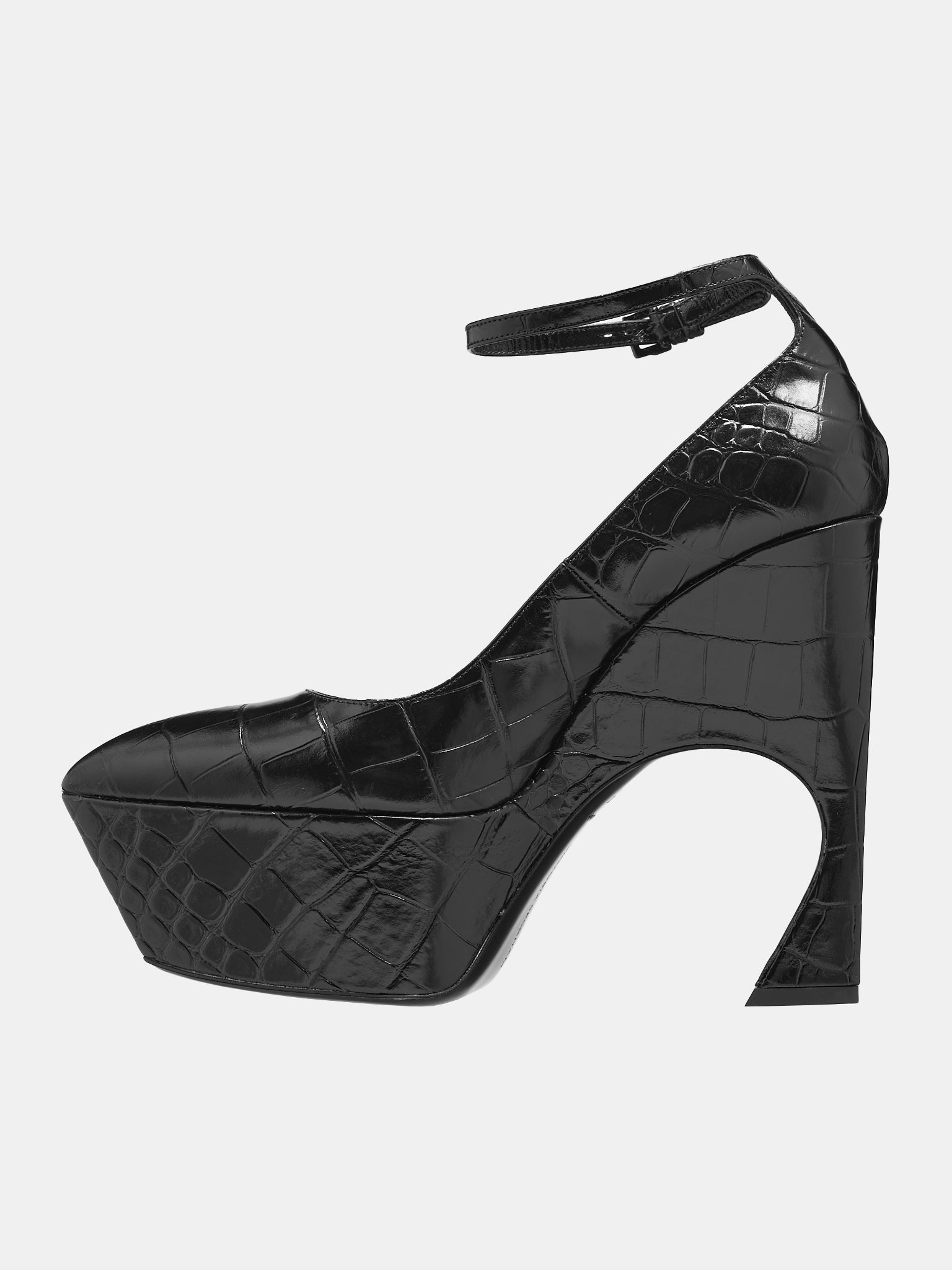 Ankle Strap Wedge Pump - 3