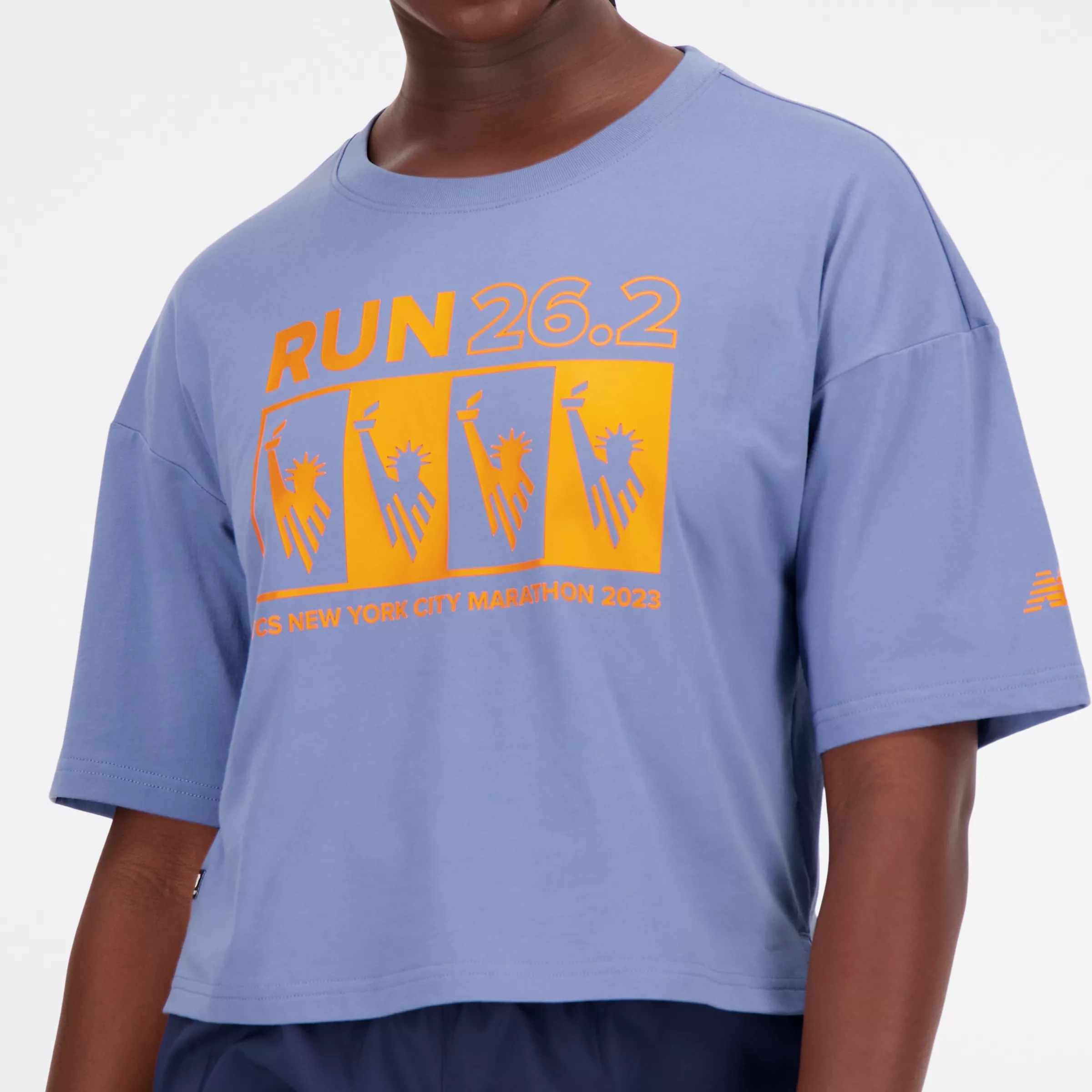 NYC Marathon Essentials Americana Cotton Jersey Boxy T-Shirt - 4