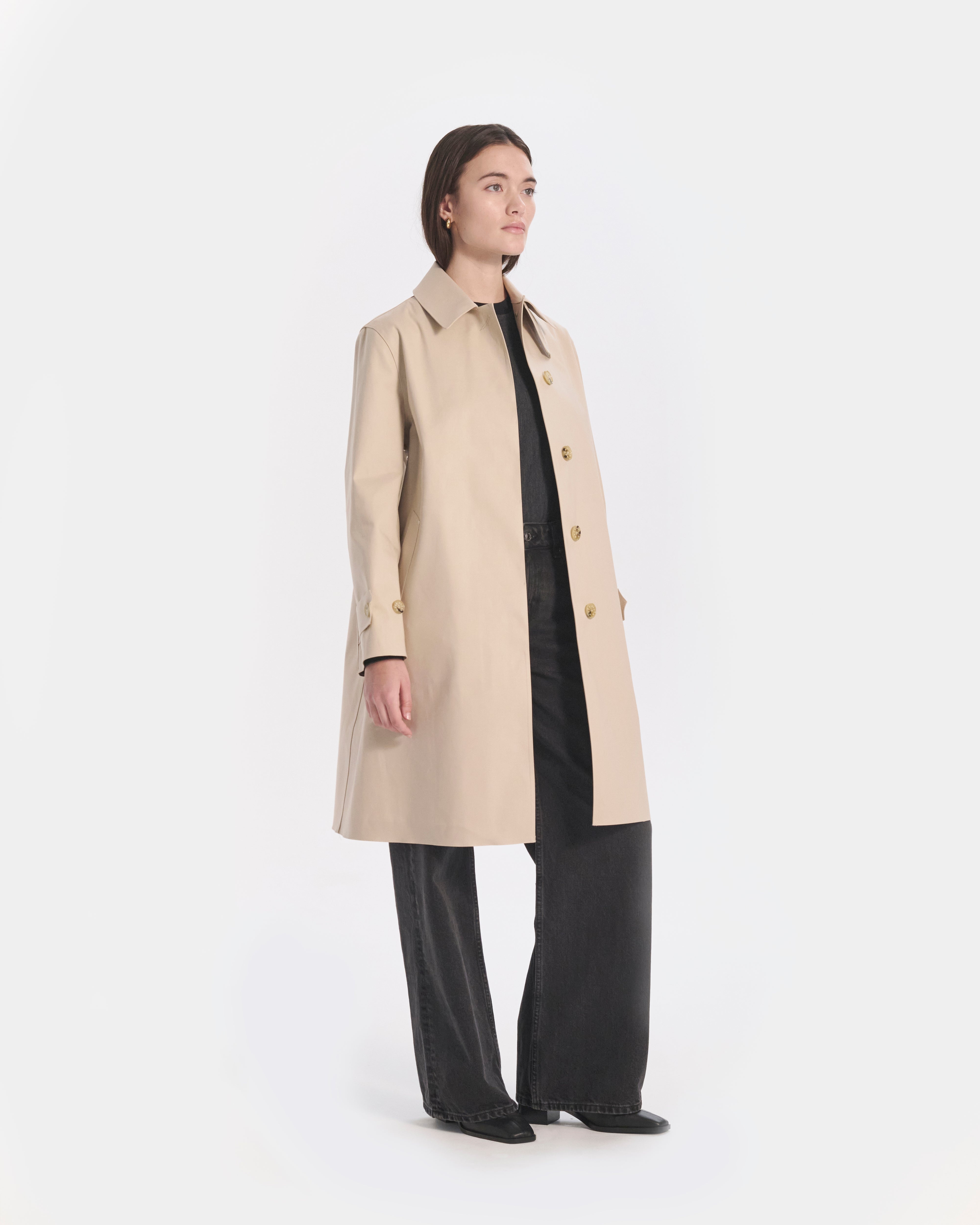 Banton Rubberised 3/4 Length Coat - 4